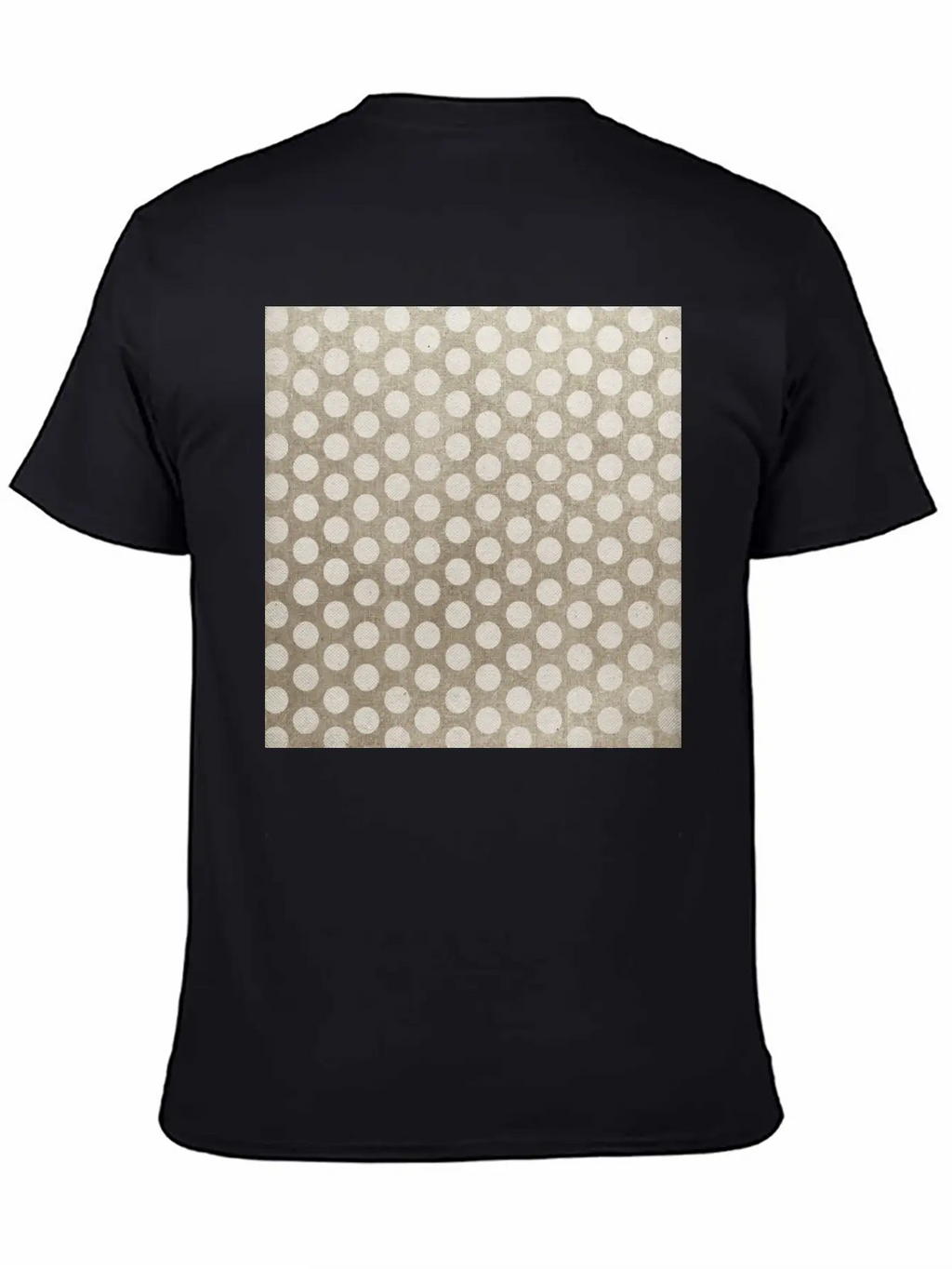 Canvas Design With Circles And A Great Texture Unisex Casual T-Shirt – Clean Design For Daily Comfort
