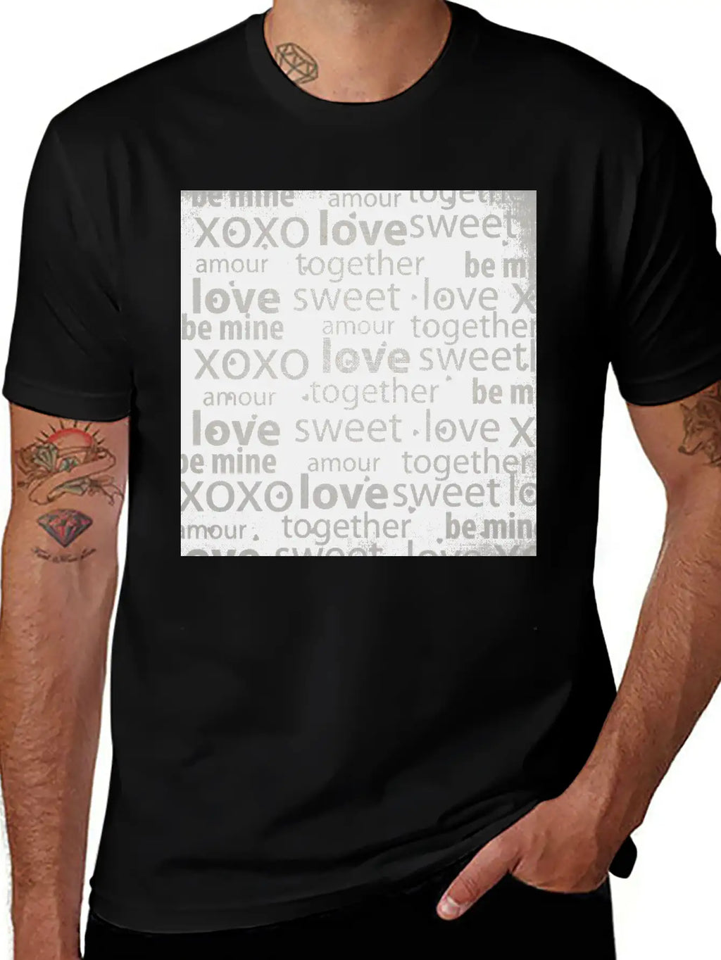 Canvas Design With Endearing Text And A Great Unisex Casual T-Shirt – Clean Design For Daily Comfort