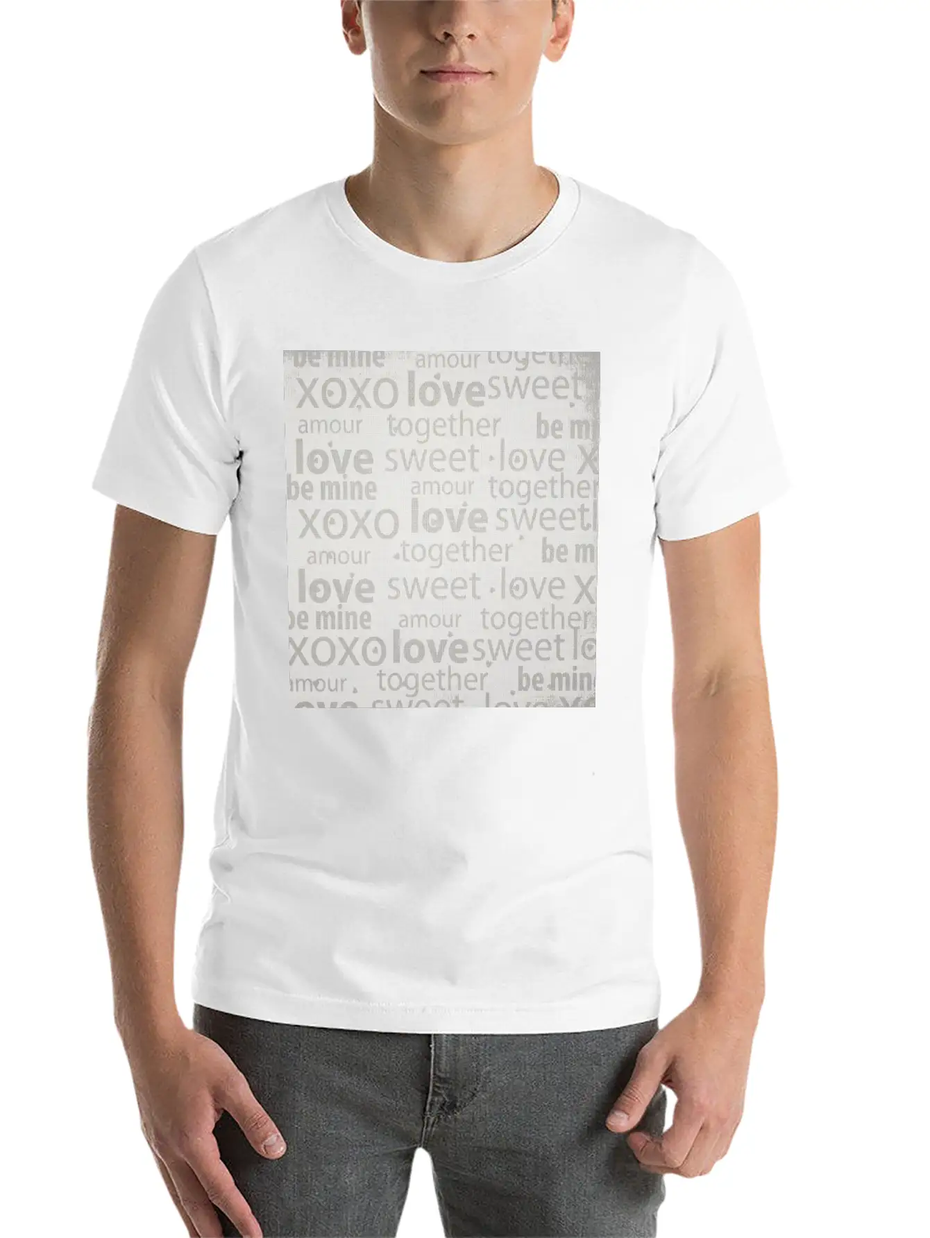 Canvas Design With Endearing Text And A Great Unisex Casual T-Shirt – Clean Design For Daily Comfort