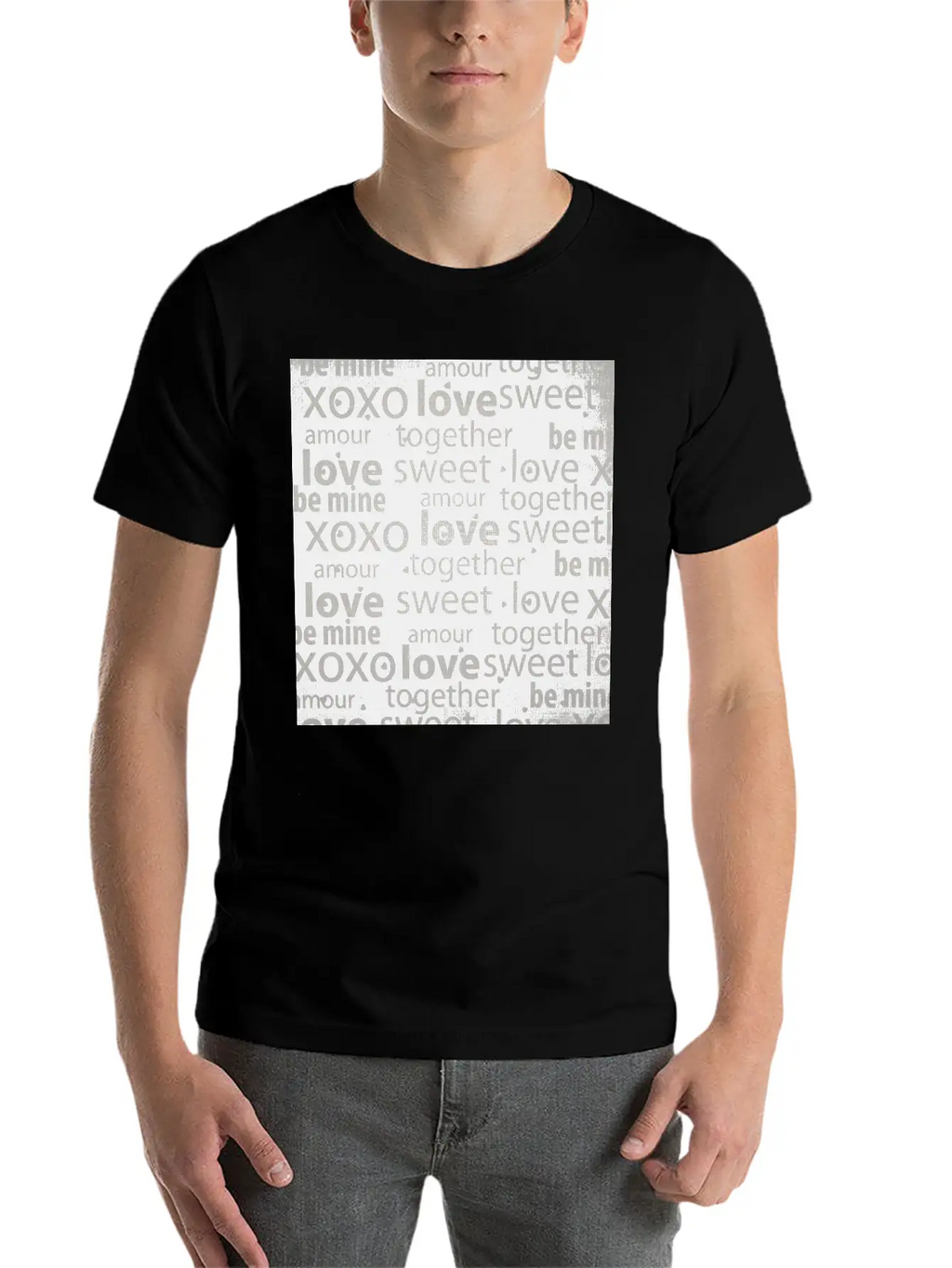 Canvas Design With Endearing Text And A Great Unisex Casual T-Shirt – Clean Design For Daily Comfort