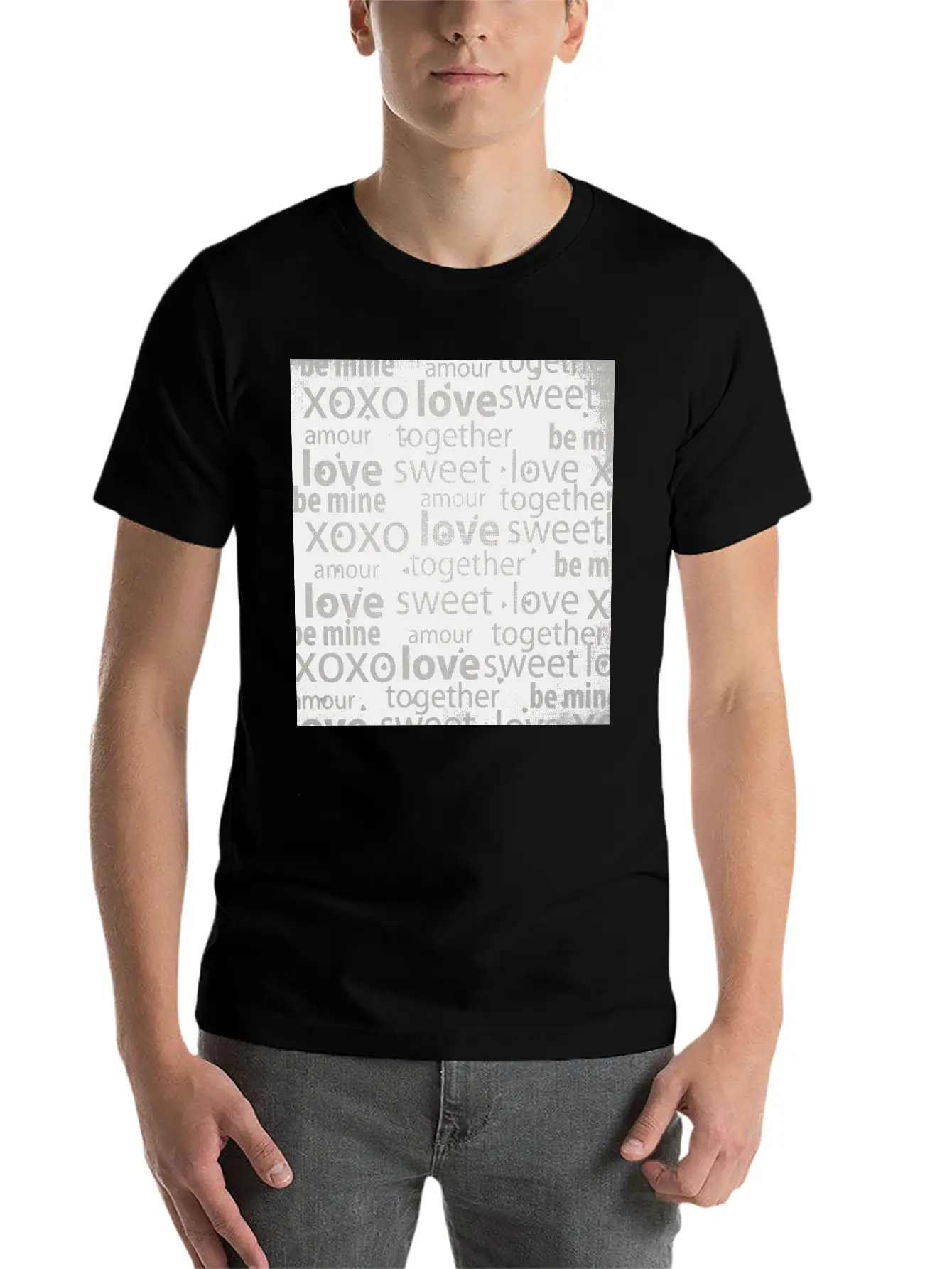 Canvas Design With Endearing Text And A Great Unisex Casual T-Shirt – Clean Design For Daily Comfort