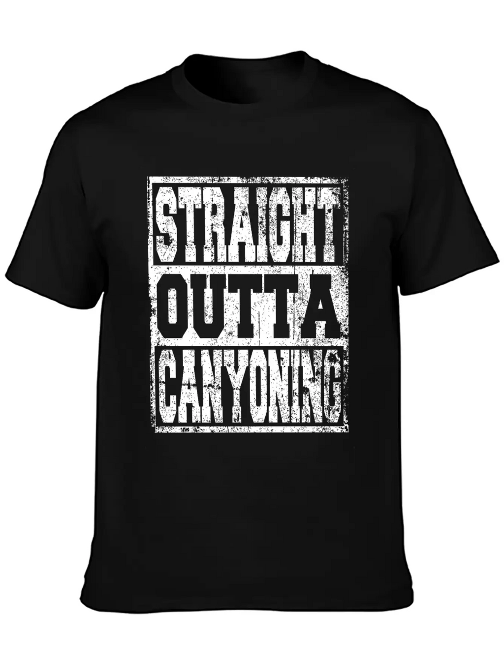 Canyoning Saying Funny Unisex Casual T-Shirt – Clean Design For Daily Comfort