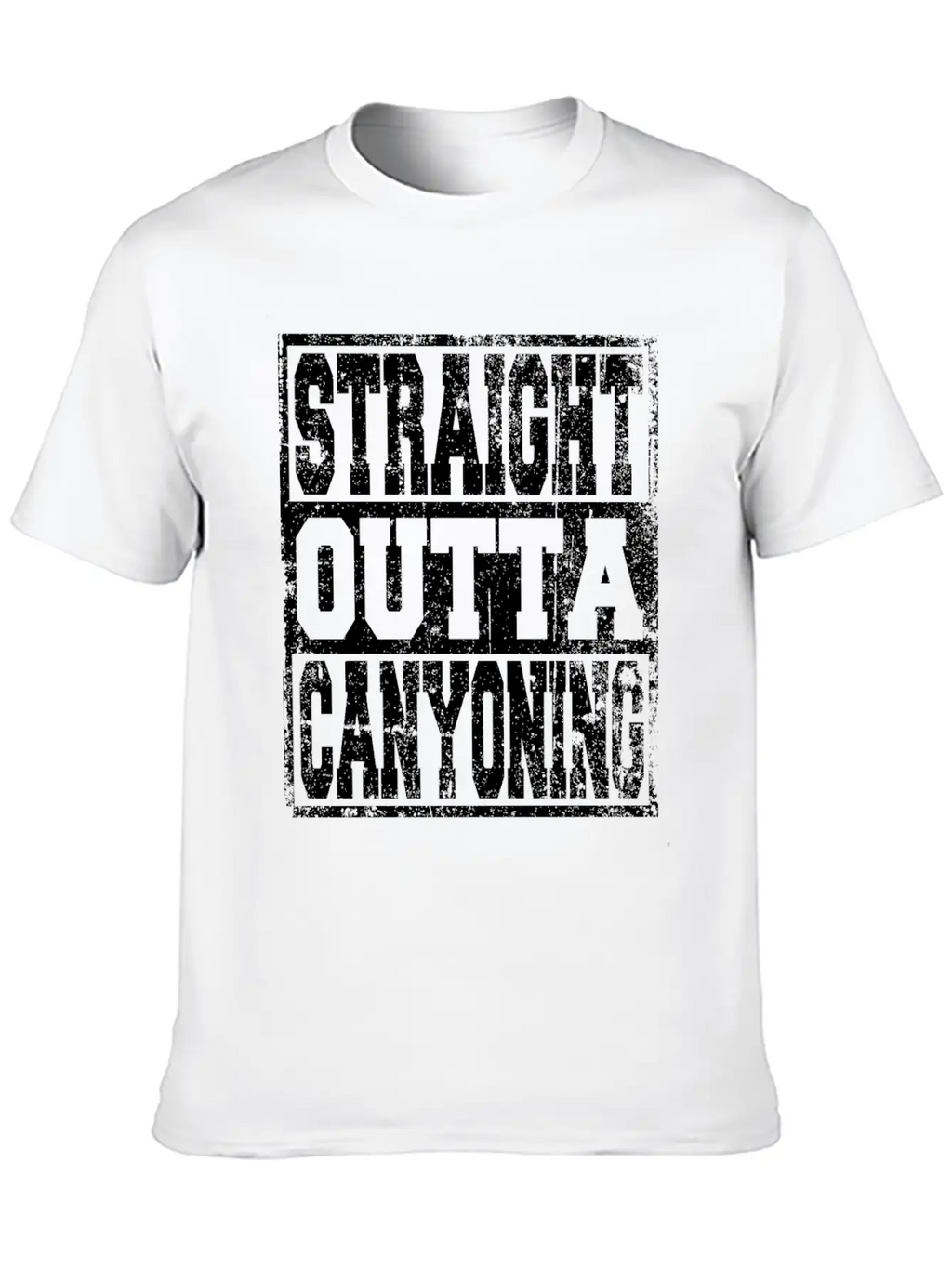 Canyoning Saying Funny Unisex Casual T-Shirt – Clean Design For Daily Comfort