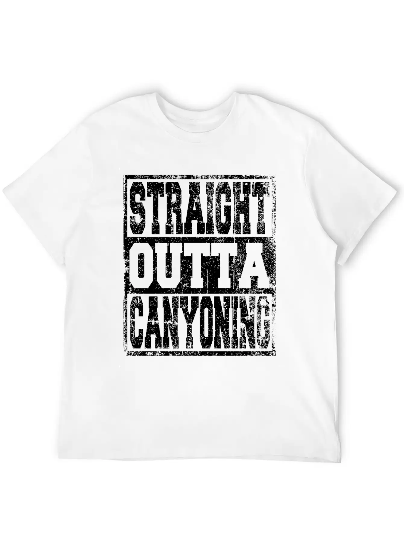 Canyoning Saying Funny Unisex Casual T-Shirt – Clean Design For Daily Comfort