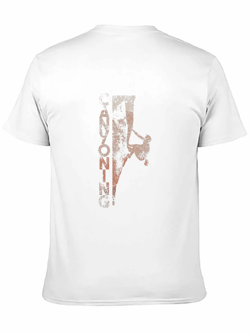 Canyoning Unisex Short Sleeve Soft Cotton T-Shirt – Casual Everyday Wear