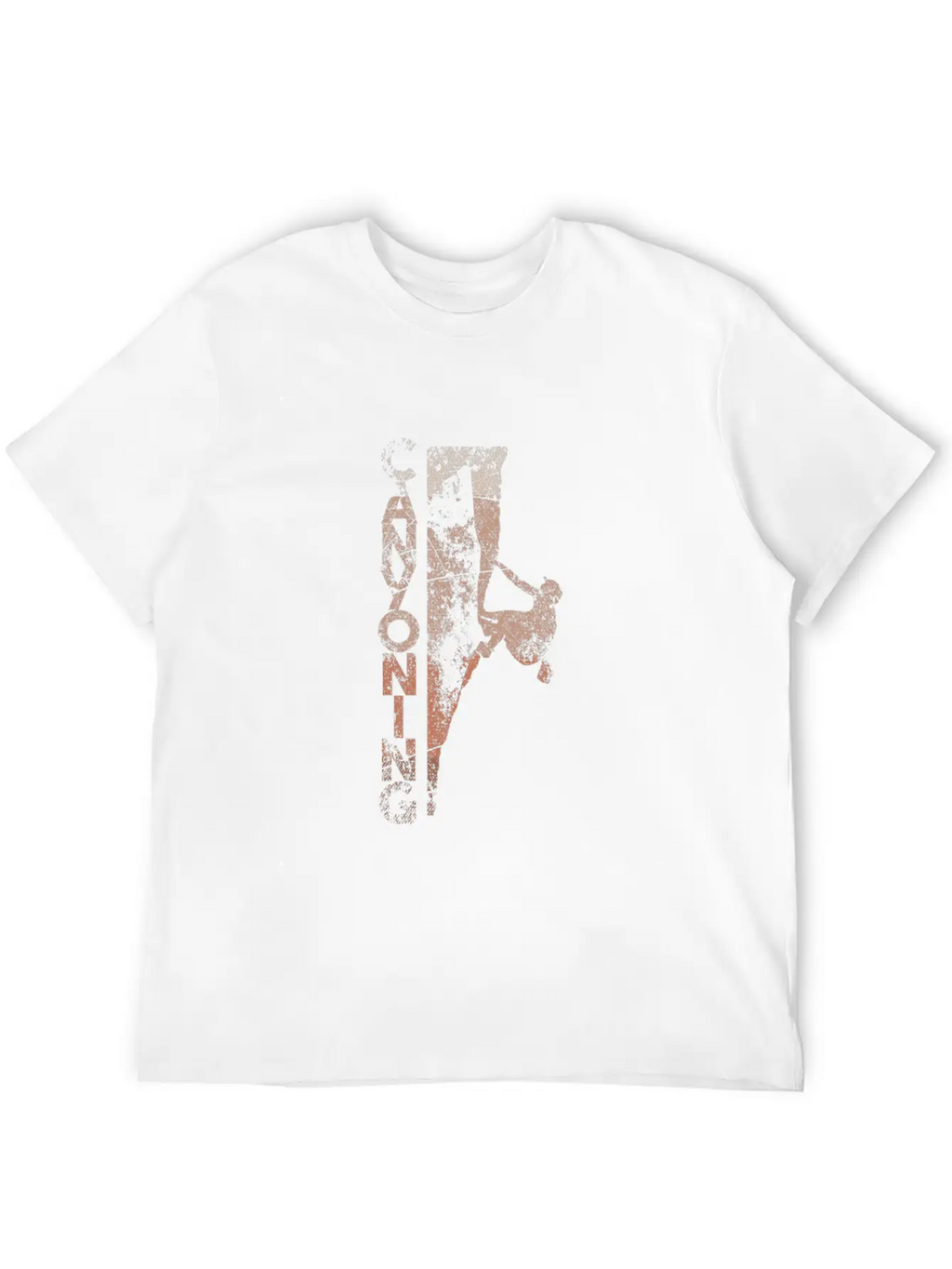 Canyoning Unisex Short Sleeve Soft Cotton T-Shirt – Casual Everyday Wear