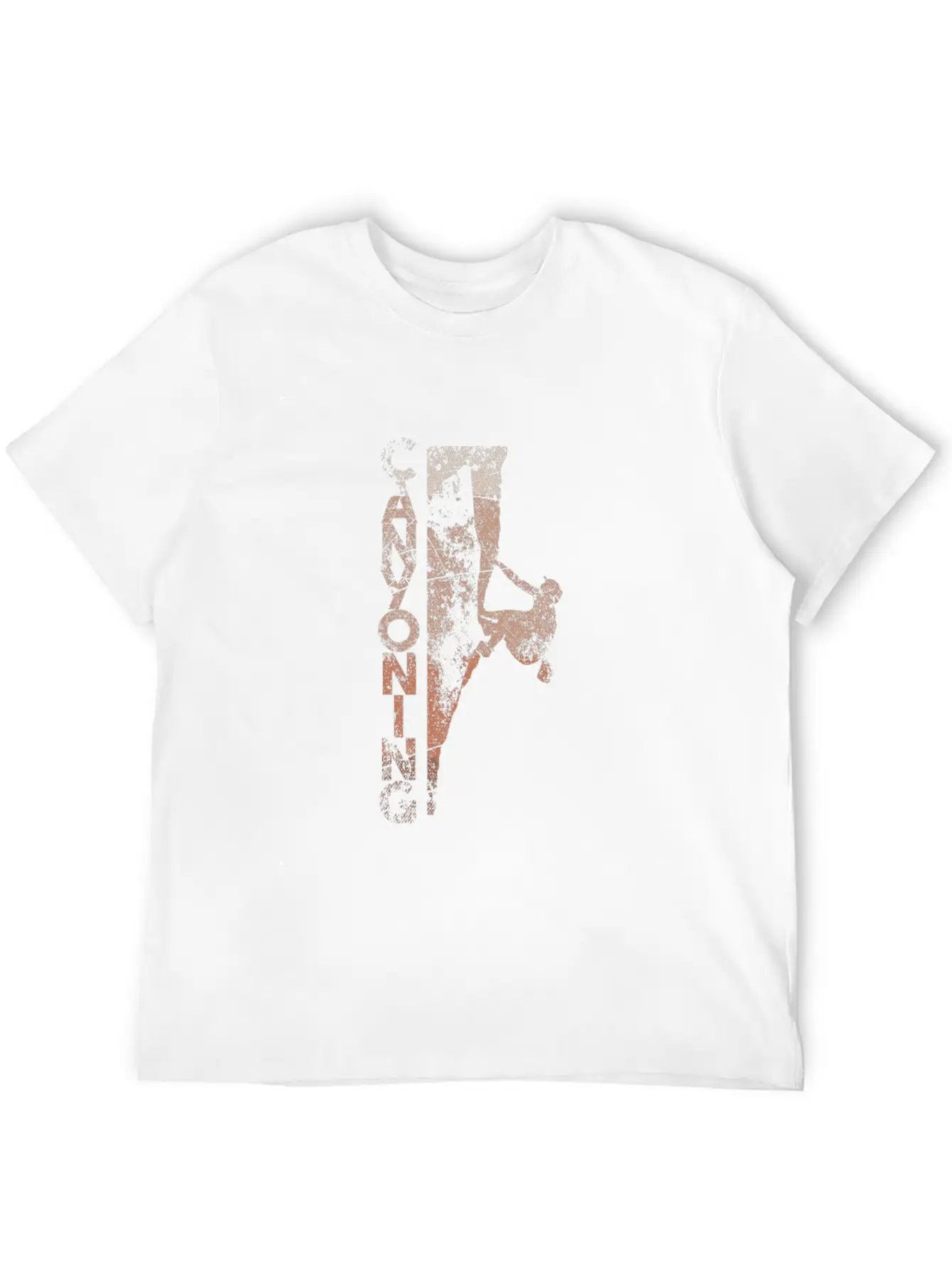 Canyoning Unisex Short Sleeve Soft Cotton T-Shirt – Casual Everyday Wear