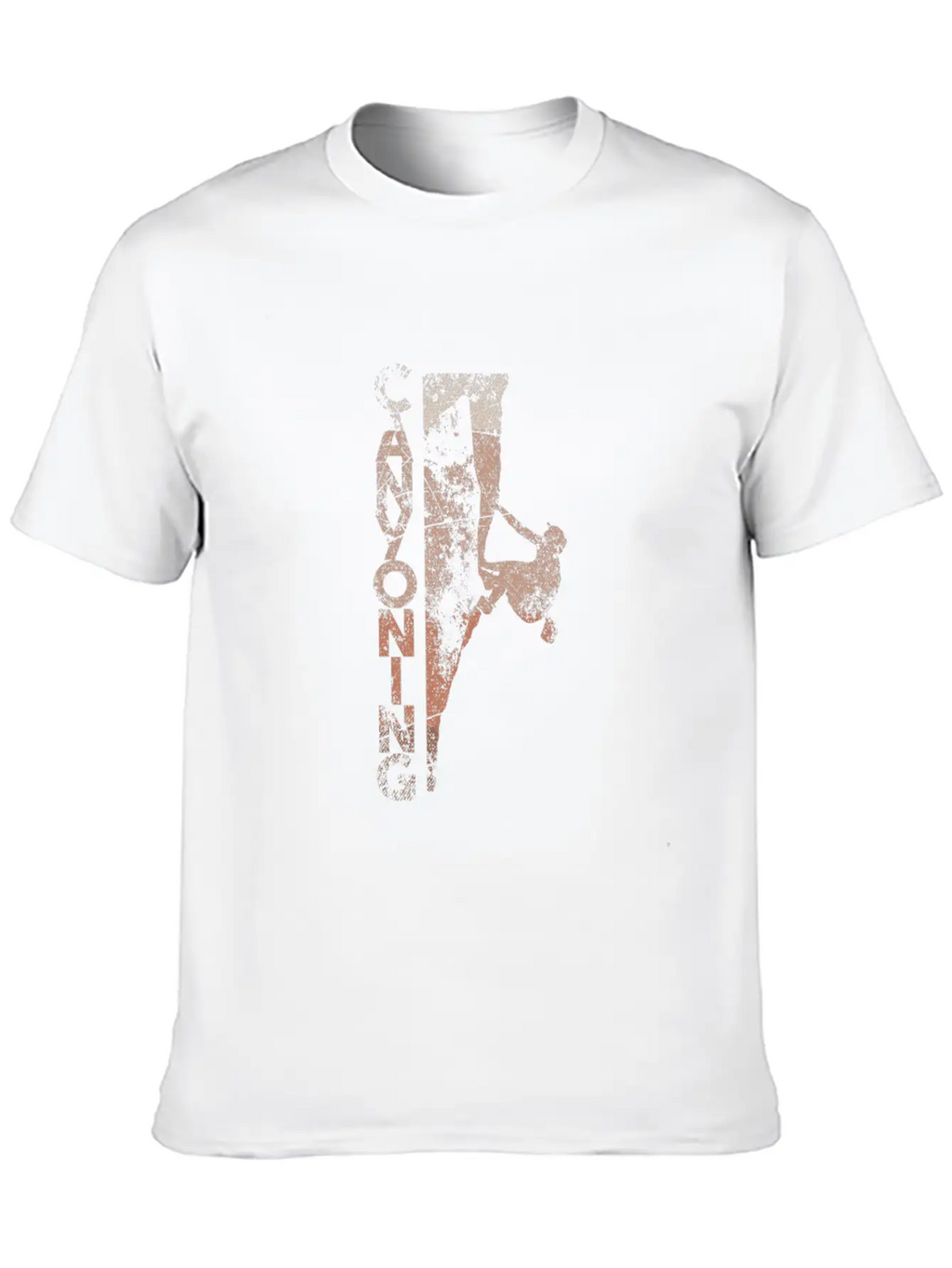 Canyoning Unisex Short Sleeve Soft Cotton T-Shirt – Casual Everyday Wear