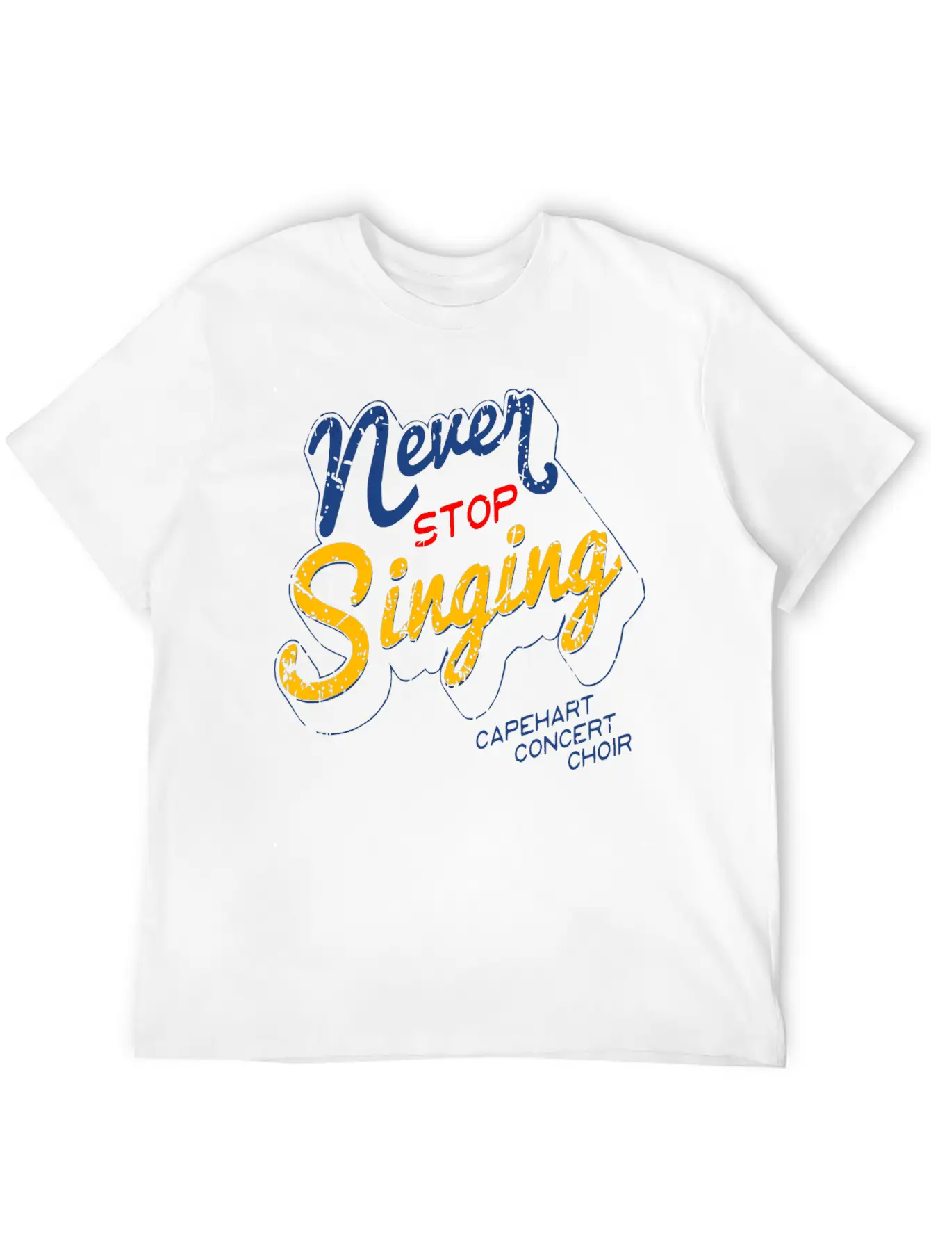 CAPEHART CONCERT CHOIR Essential Cotton Tee For Daily Outfits – Unisex Style