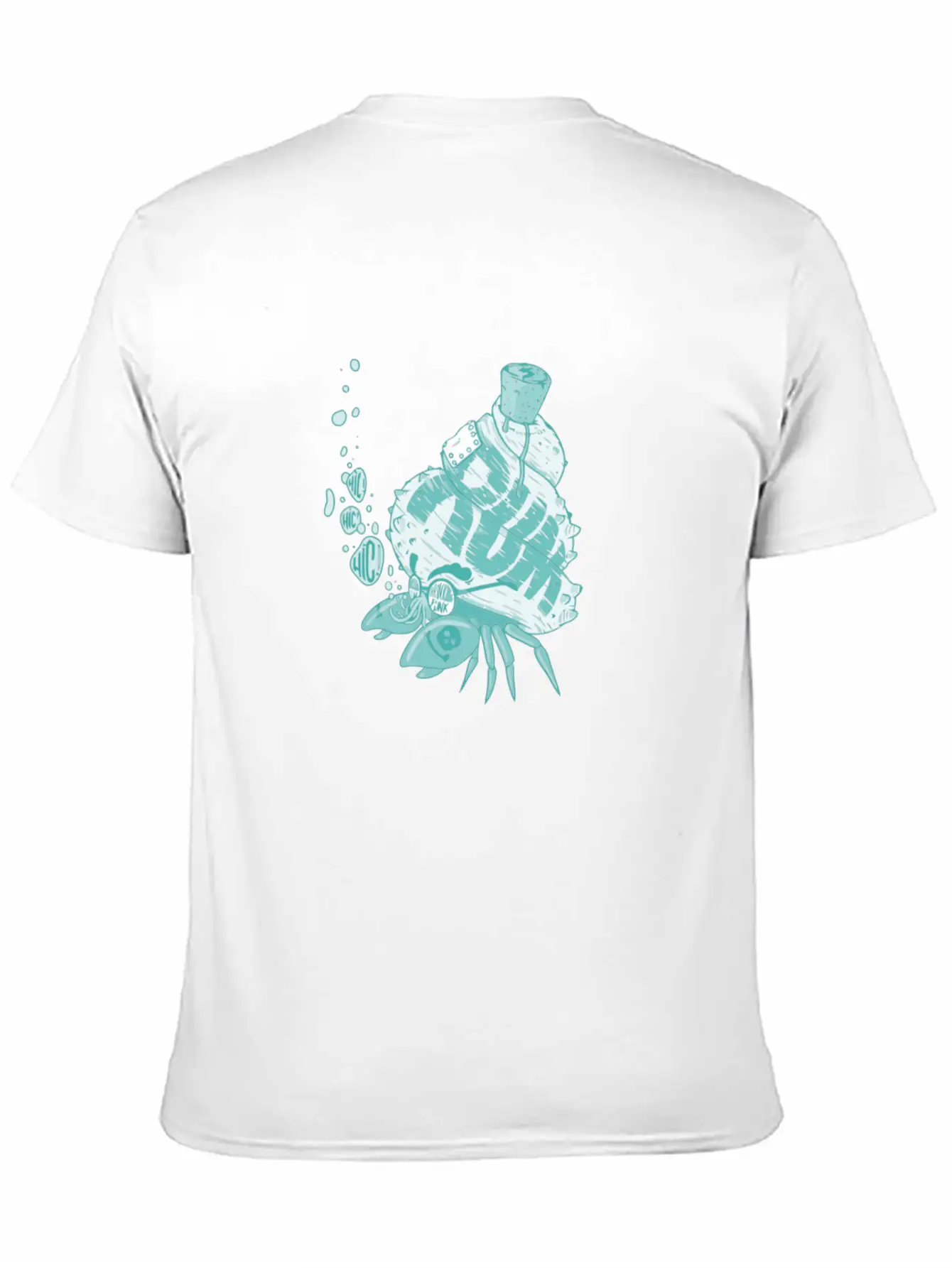 Captain Hermit Crab Is Drucking Funk Essential Cotton Tee For Daily Outfits – Unisex Style