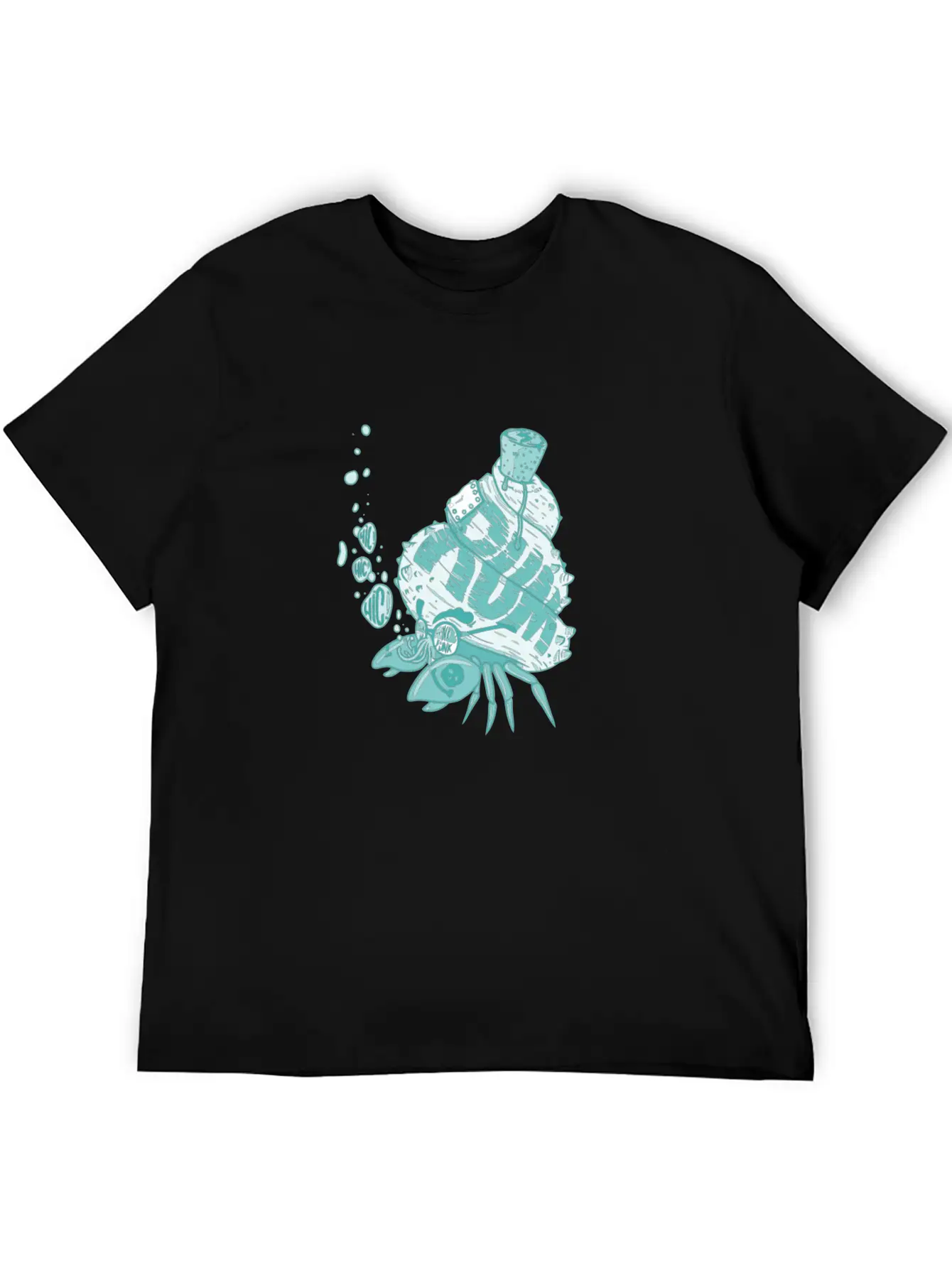 Captain Hermit Crab Is Drucking Funk Essential Cotton Tee For Daily Outfits – Unisex Style