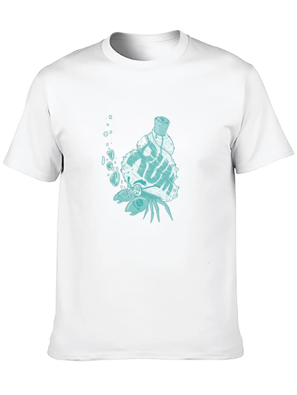 Captain Hermit Crab Is Drucking Funk Essential Cotton Tee For Daily Outfits – Unisex Style