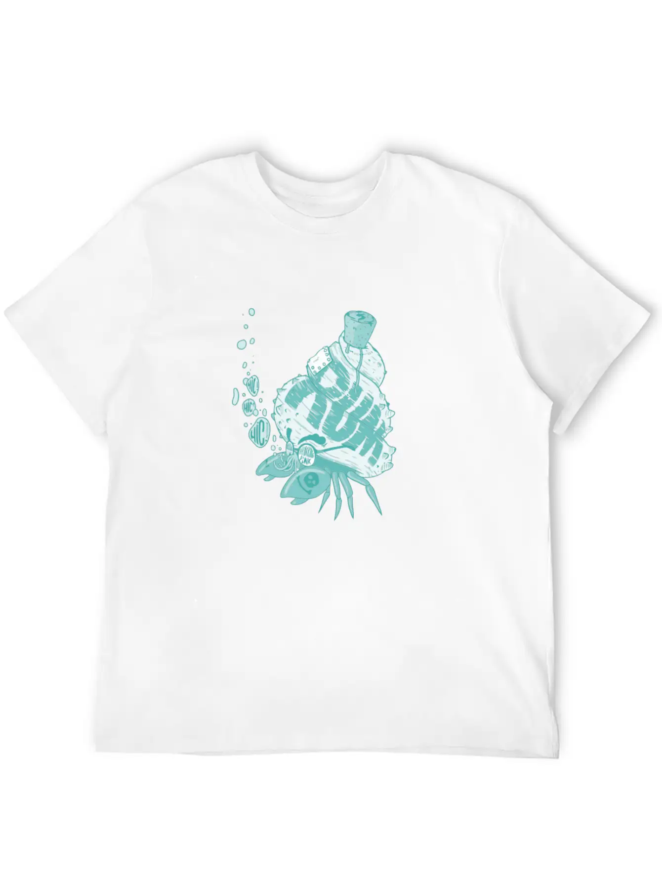 Captain Hermit Crab Is Drucking Funk Essential Cotton Tee For Daily Outfits – Unisex Style