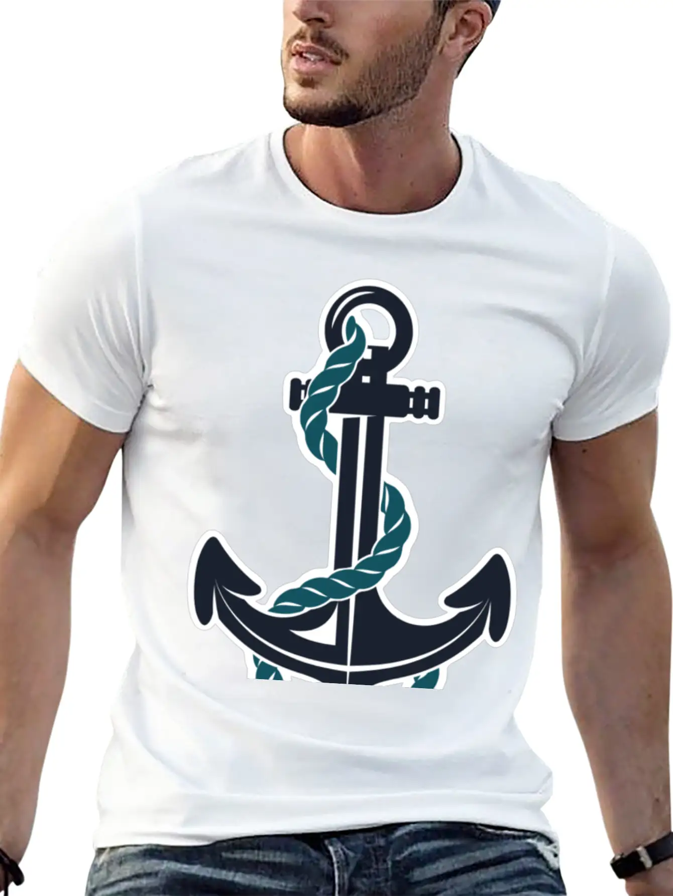 Captain Hook Unisex Short Sleeve Soft Cotton T-Shirt – Casual Everyday Wear
