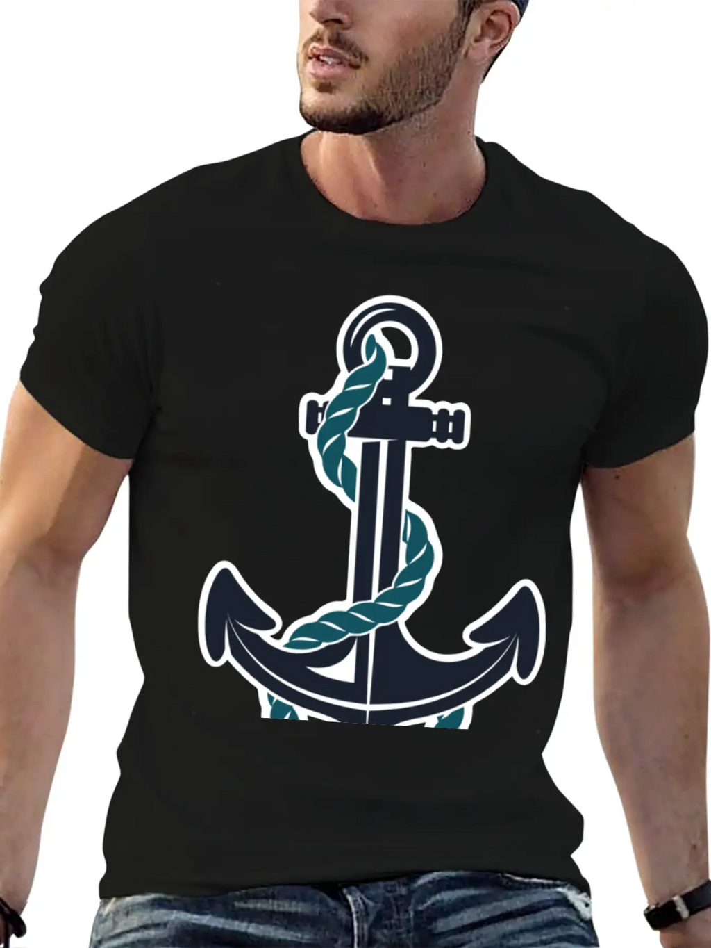 Captain Hook Unisex Short Sleeve Soft Cotton T-Shirt – Casual Everyday Wear