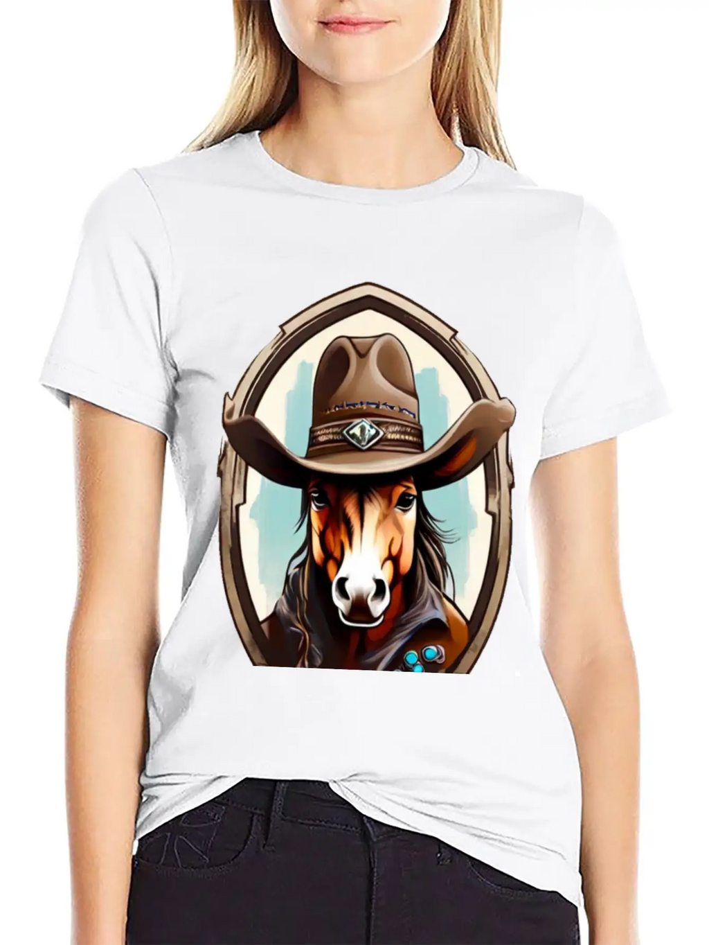 Captain Horse Unisex Casual T-Shirt – Clean Design For Daily Comfort