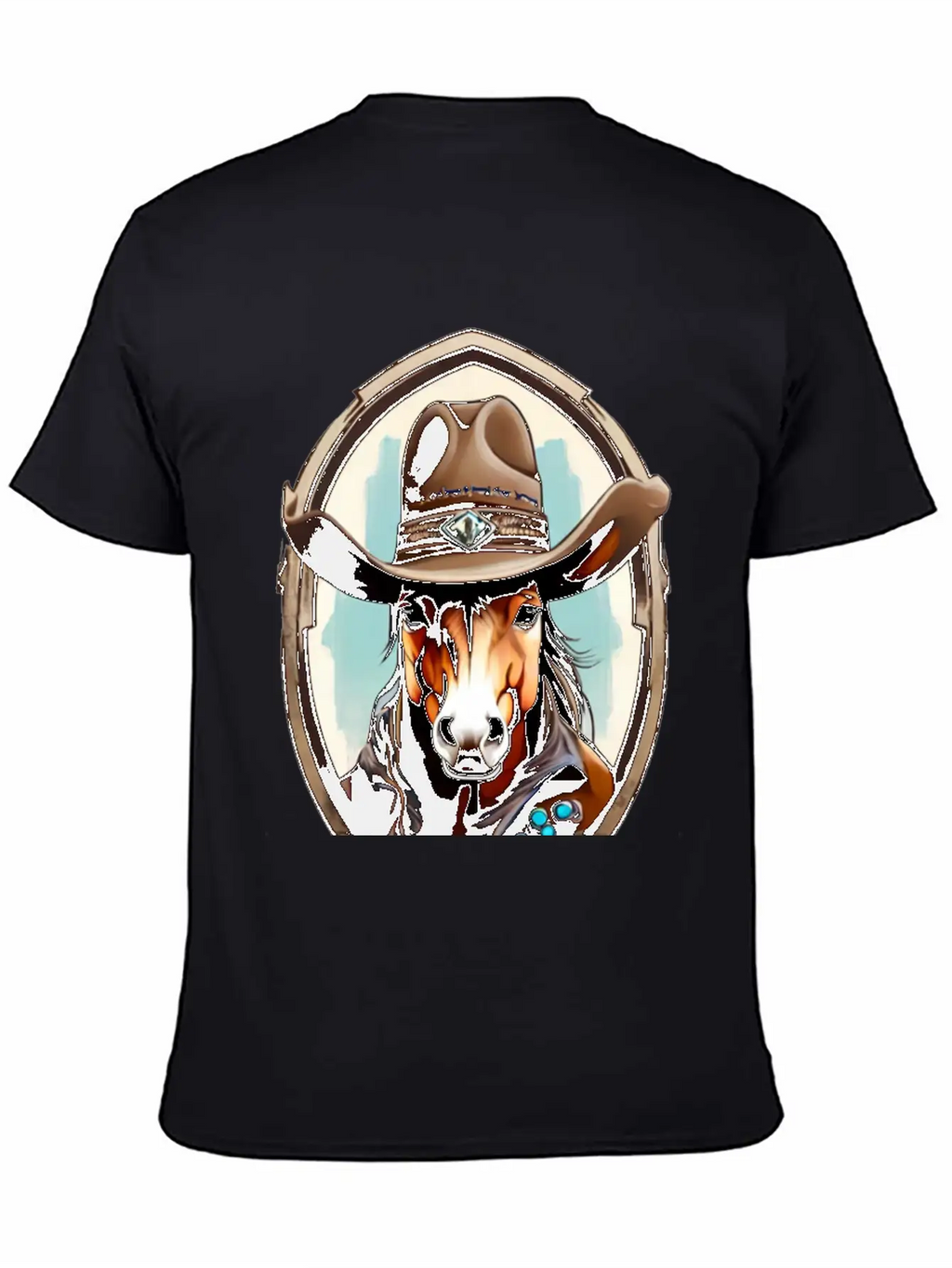 Captain Horse Unisex Casual T-Shirt – Clean Design For Daily Comfort