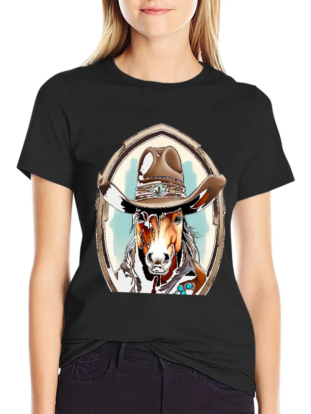 Captain Horse Unisex Casual T-Shirt – Clean Design For Daily Comfort