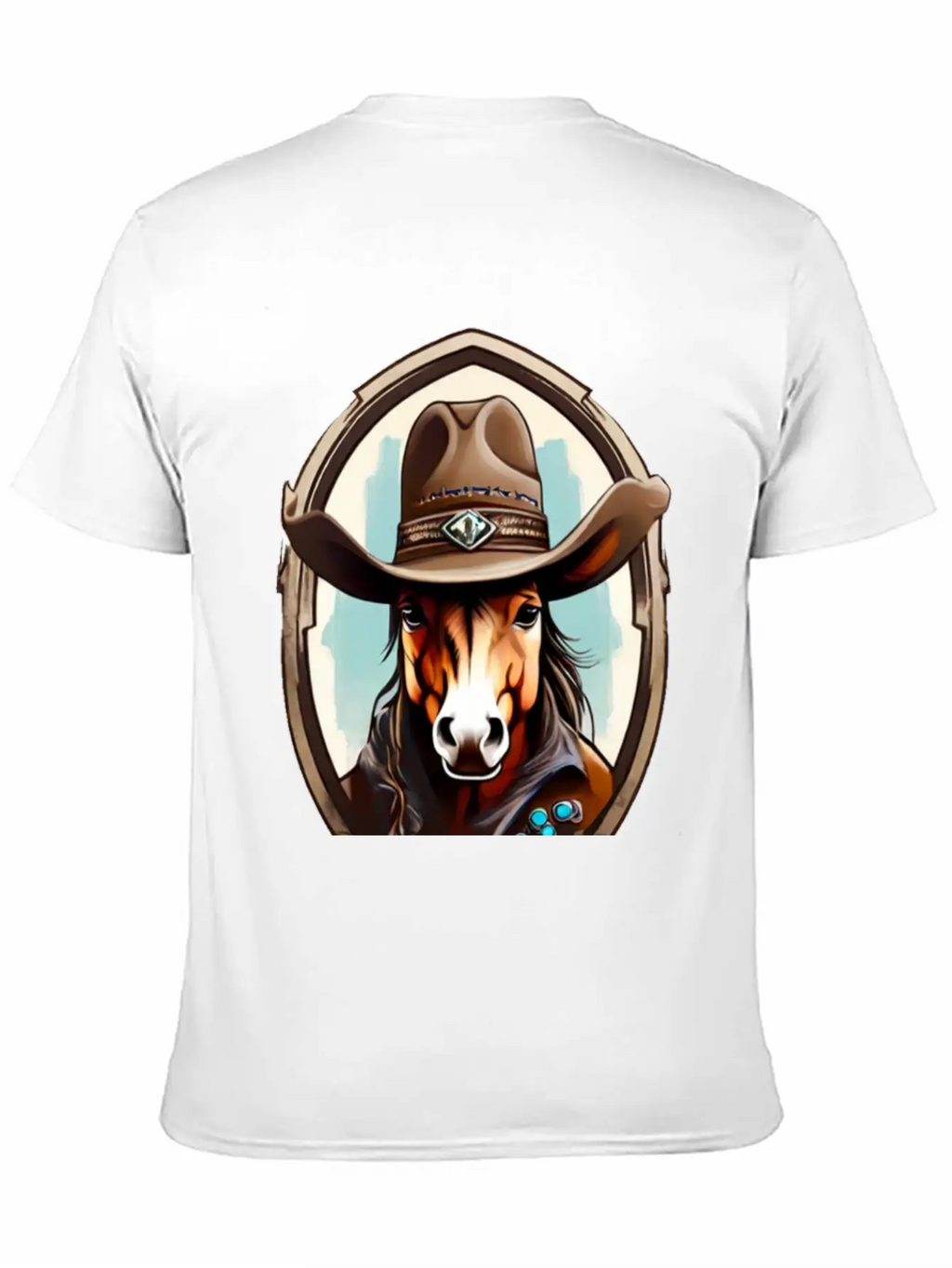 Captain Horse Unisex Casual T-Shirt – Clean Design For Daily Comfort