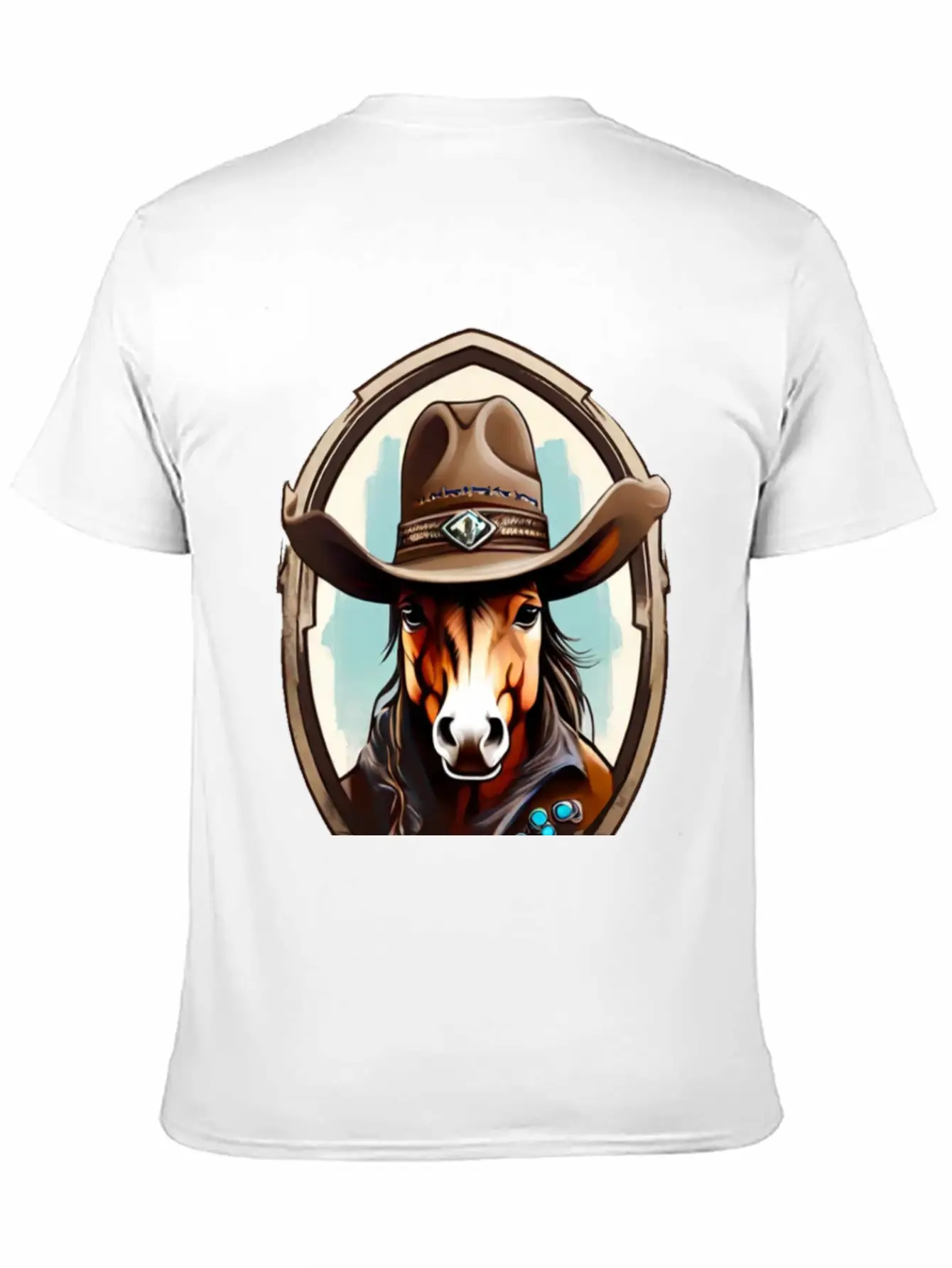Captain Horse Unisex Casual T-Shirt – Clean Design For Daily Comfort