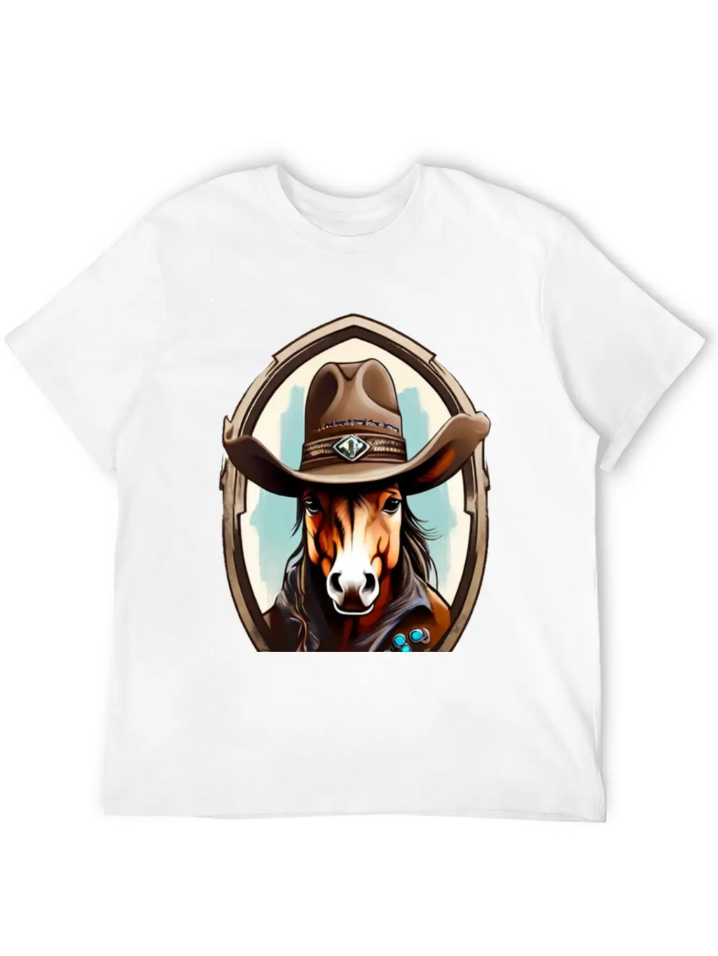 Captain Horse Unisex Casual T-Shirt – Clean Design For Daily Comfort