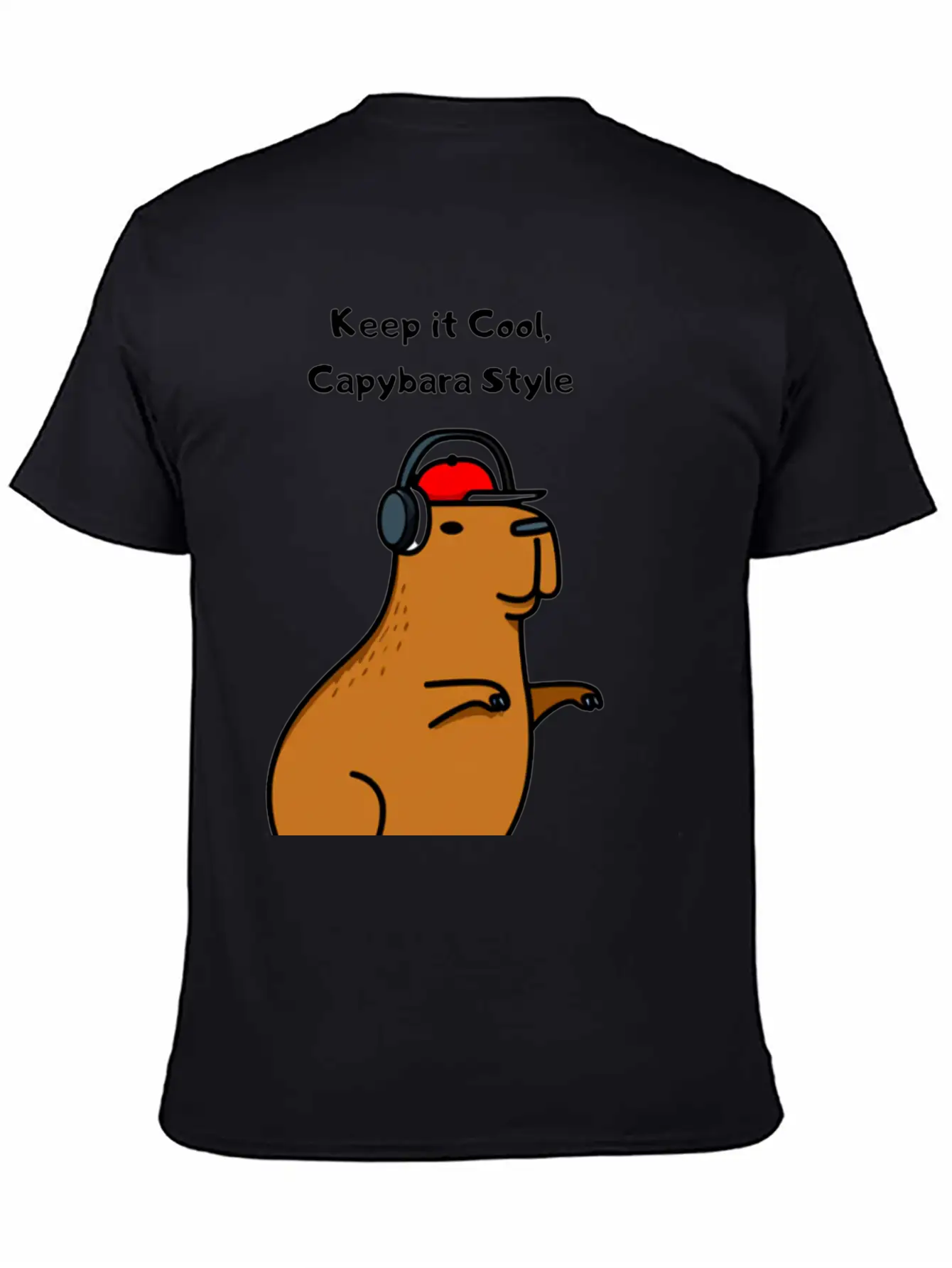CAPYBARA STYLE Unisex Casual T-Shirt – Clean Design For Daily Comfort