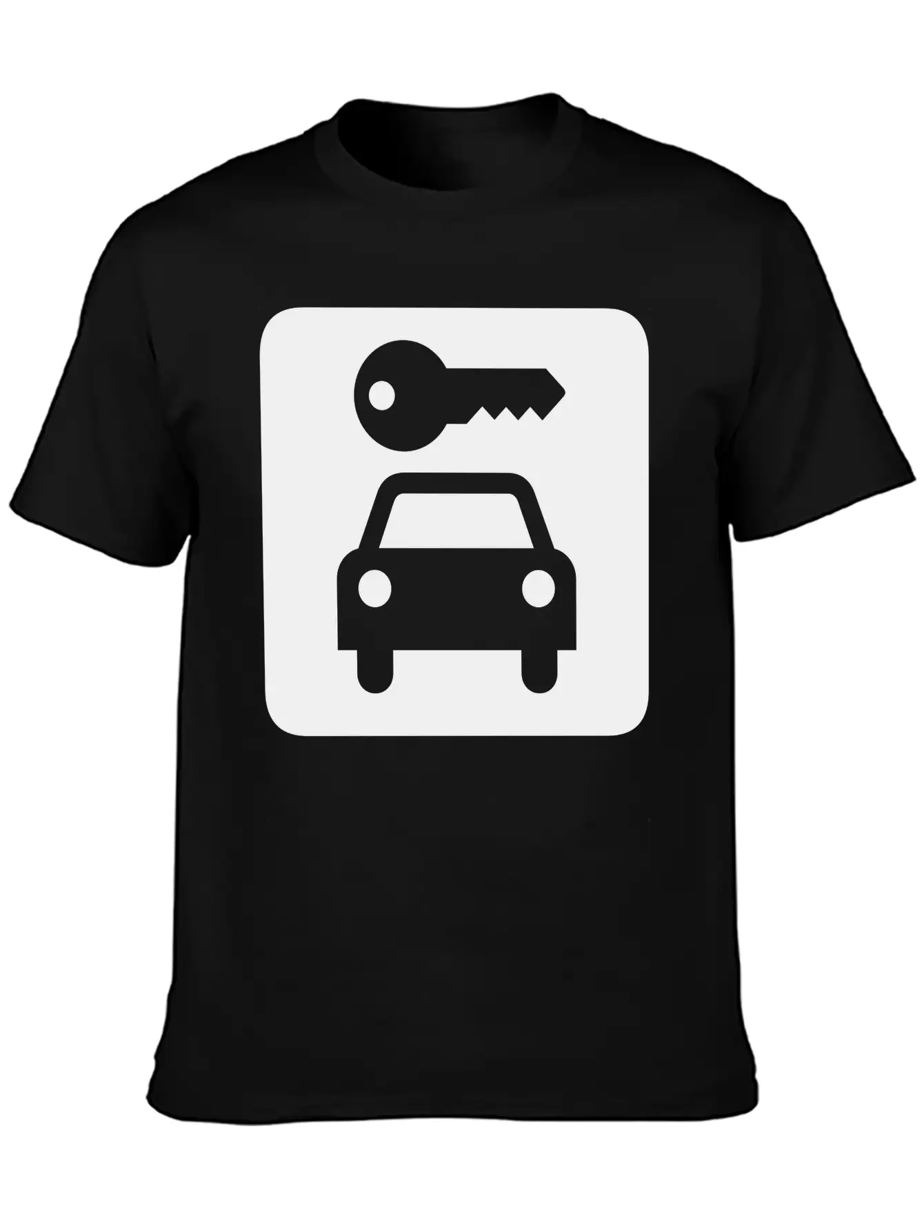 Car Rental Breathable Soft Cotton T-Shirt – Timeless Casual Look