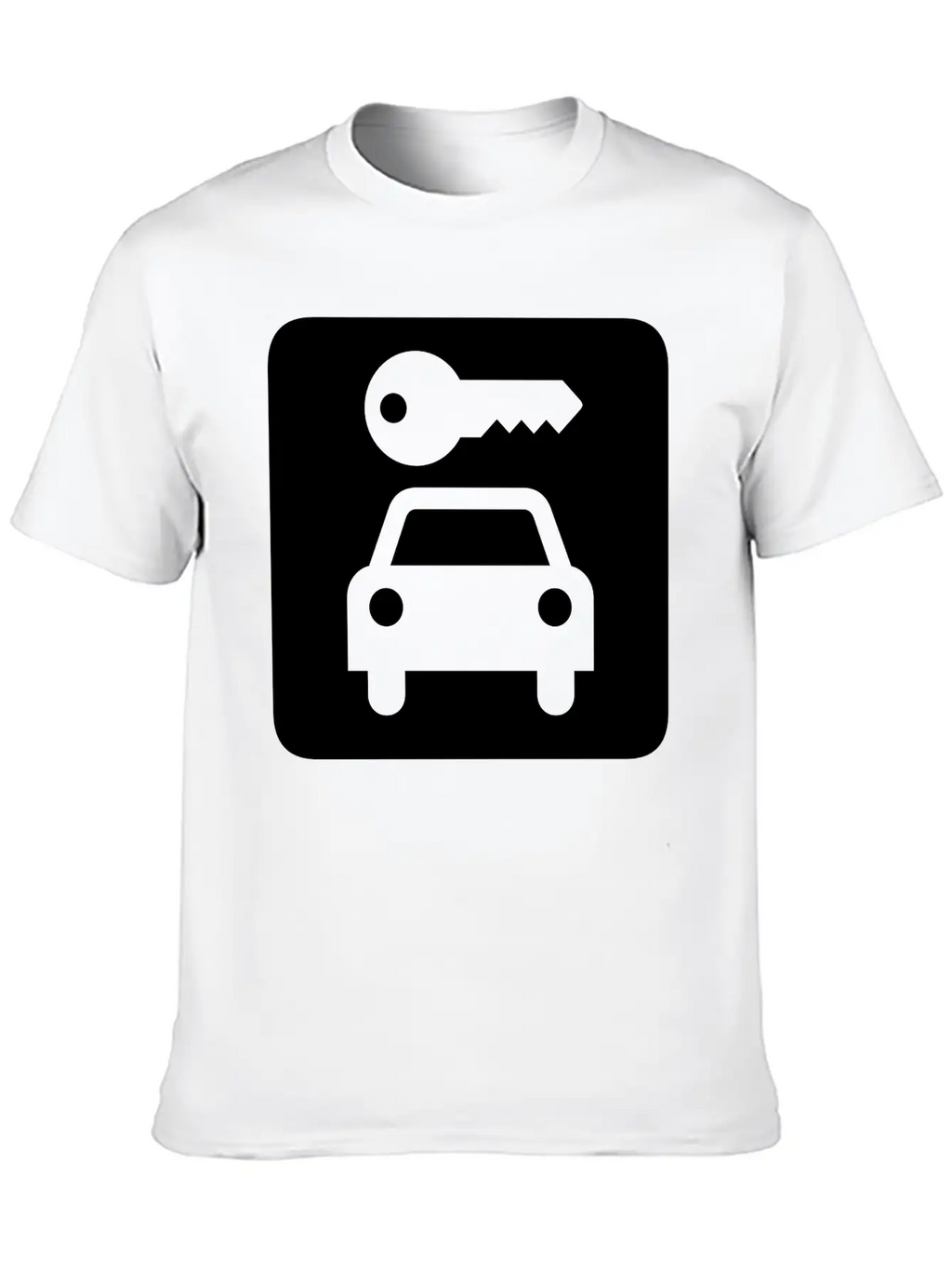 Car Rental Breathable Soft Cotton T-Shirt – Timeless Casual Look