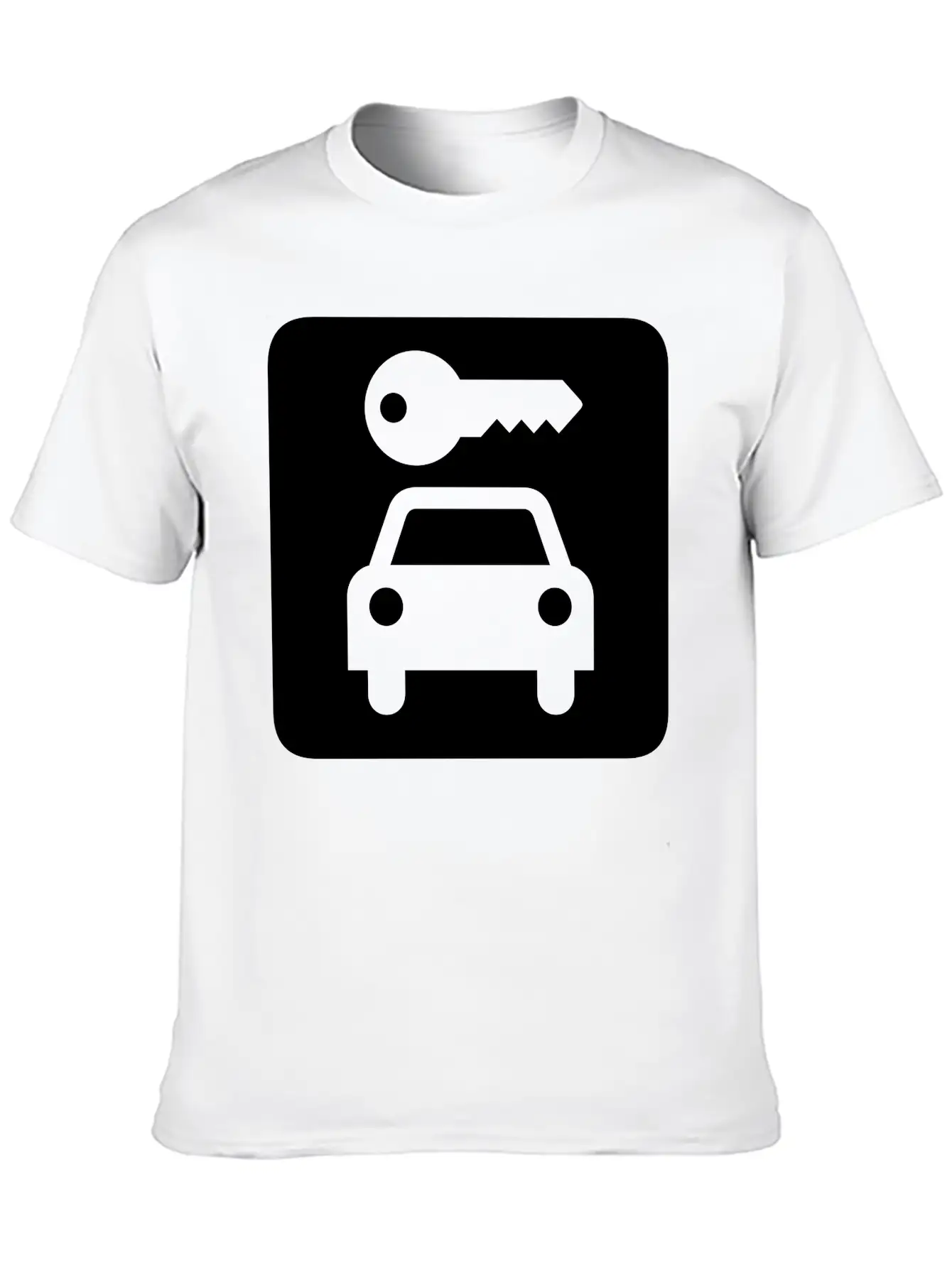 Car Rental Breathable Soft Cotton T-Shirt – Timeless Casual Look