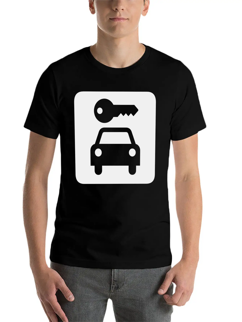 Car Rental Breathable Soft Cotton T-Shirt – Timeless Casual Look