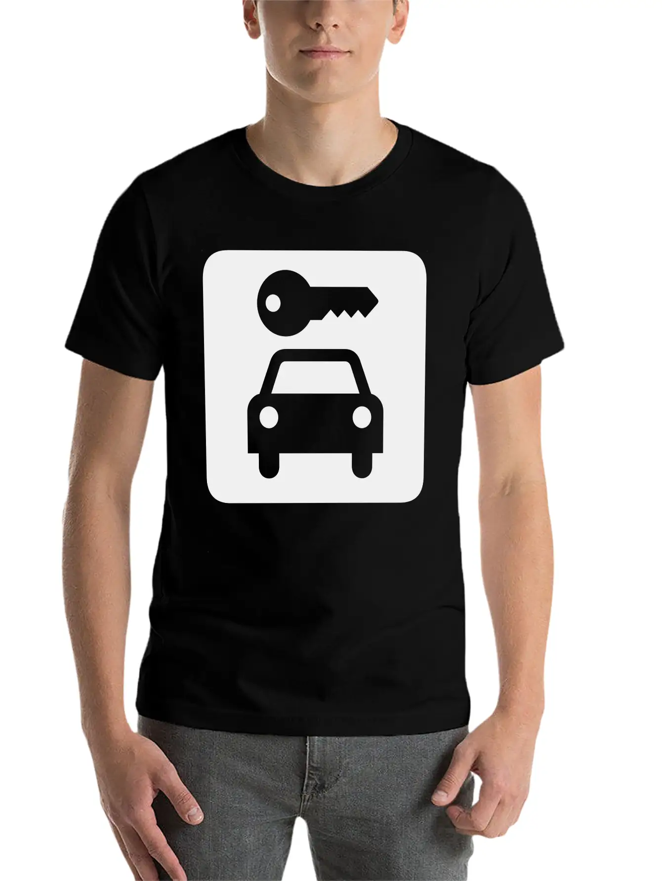 Car Rental Breathable Soft Cotton T-Shirt – Timeless Casual Look