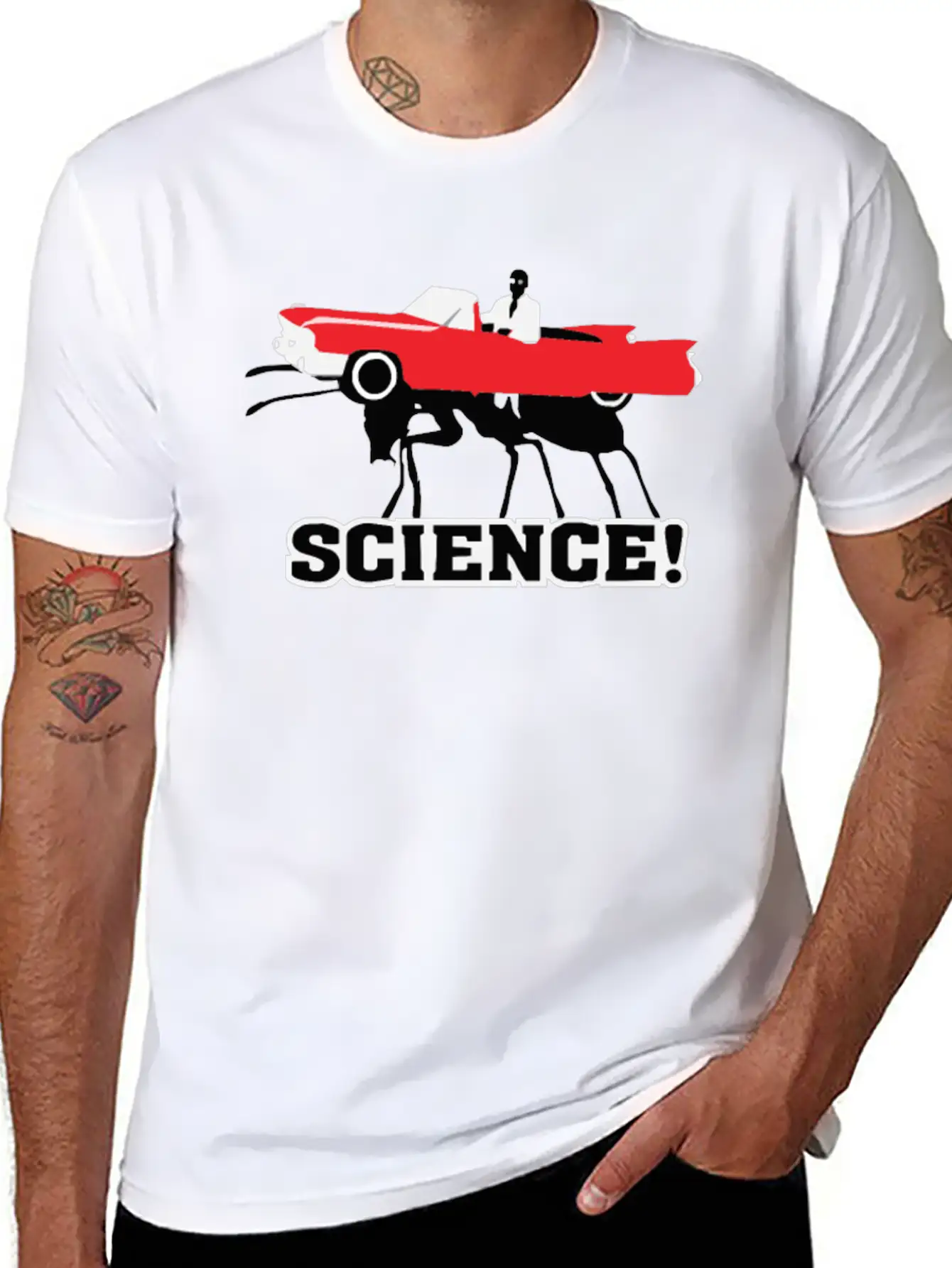 Car Science Essential Cotton Tee For Daily Outfits – Unisex Style