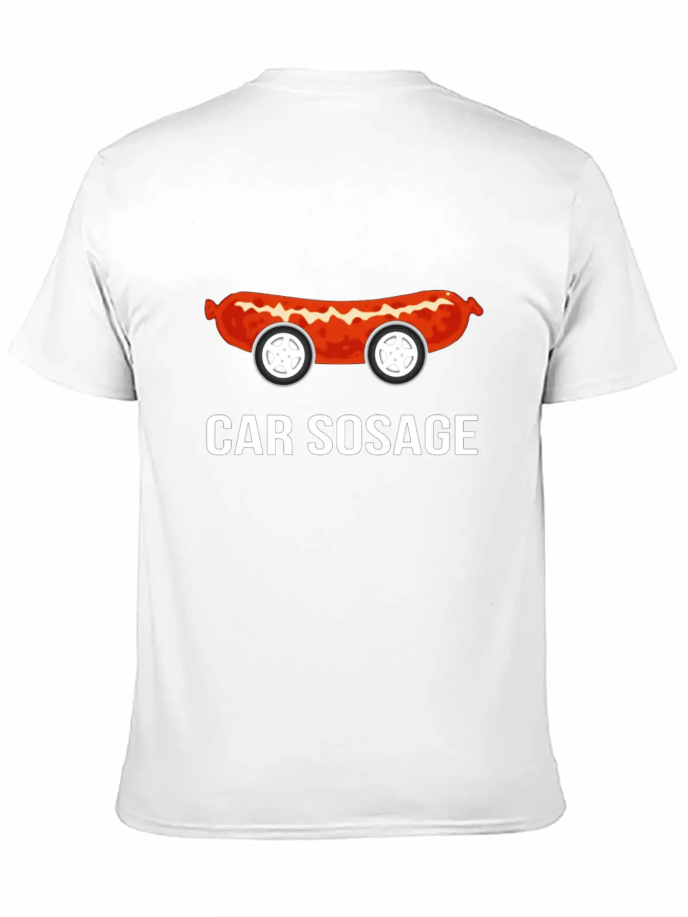 Car Sosage Tshirt Unisex Casual T-Shirt – Clean Design For Daily Comfort