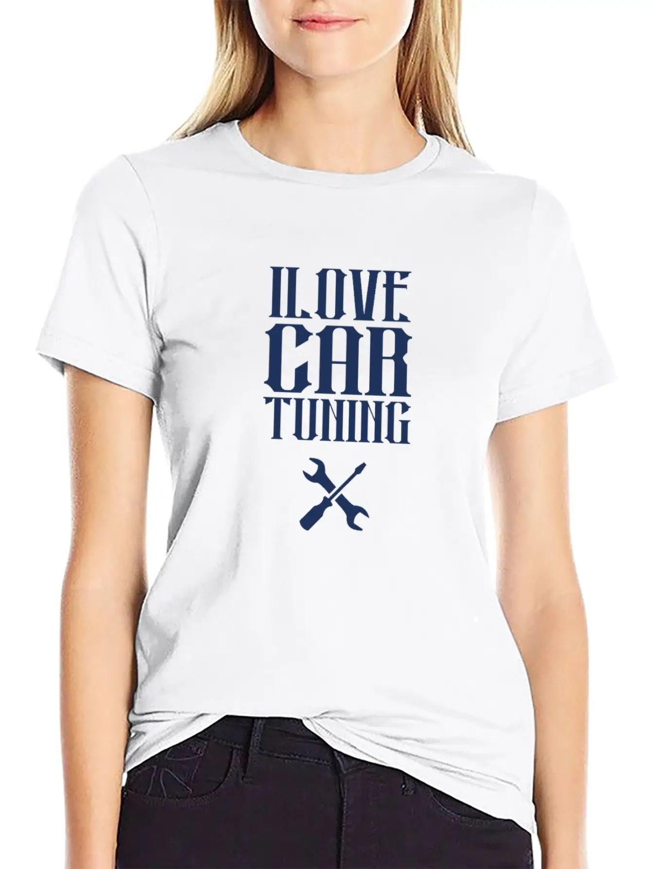Car Tuning Casual Graphic T-Shirt – Simple And Comfortable Daily Wear