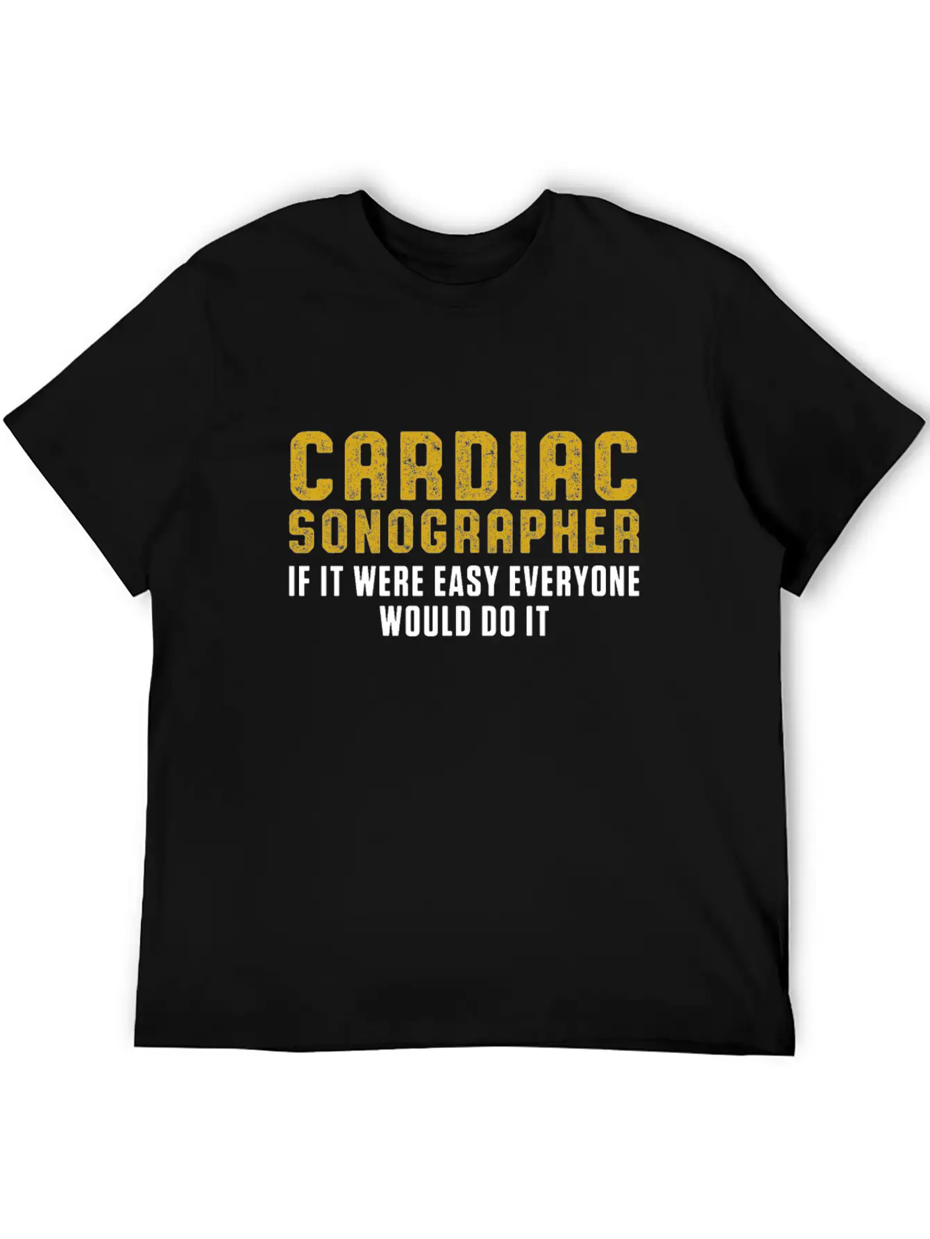 Cardiac Sonographer Echo Tech Do RDCS Graphic Unisex Casual T-Shirt – Clean Design For Daily Comfort
