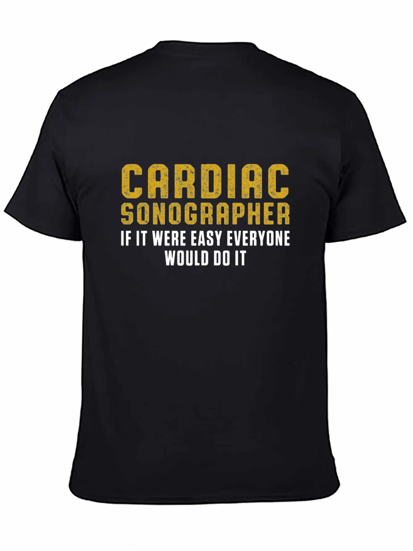 Cardiac Sonographer Echo Tech Do RDCS Graphic Unisex Casual T-Shirt – Clean Design For Daily Comfort