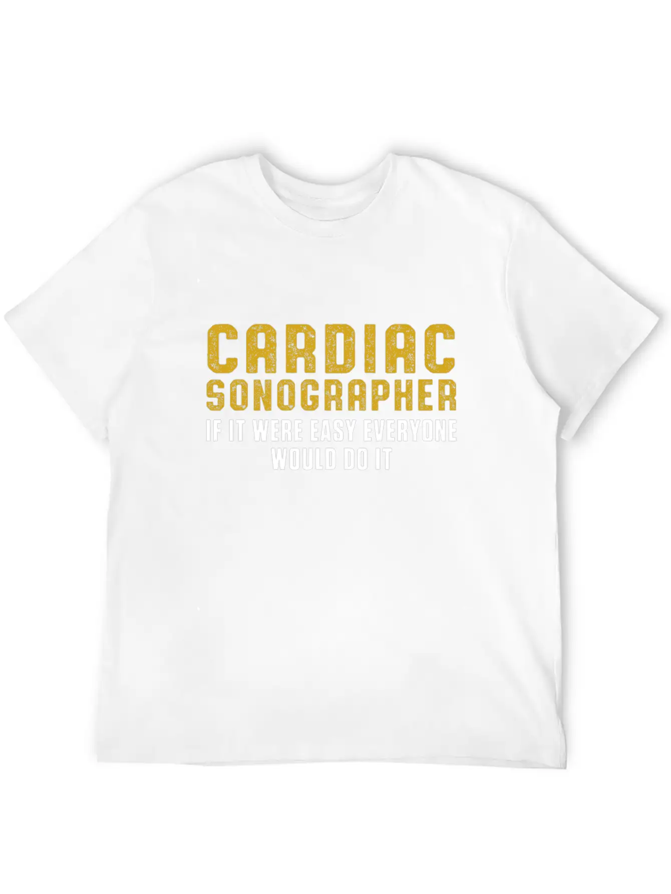 Cardiac Sonographer Echo Tech Do RDCS Graphic Unisex Casual T-Shirt – Clean Design For Daily Comfort