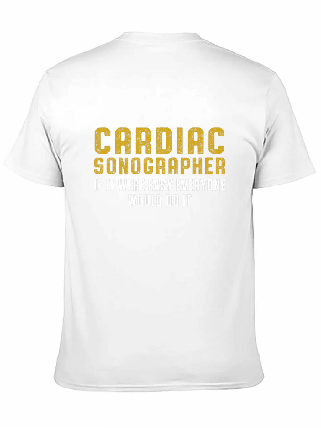 Cardiac Sonographer Echo Tech Do RDCS Graphic Unisex Casual T-Shirt – Clean Design For Daily Comfort