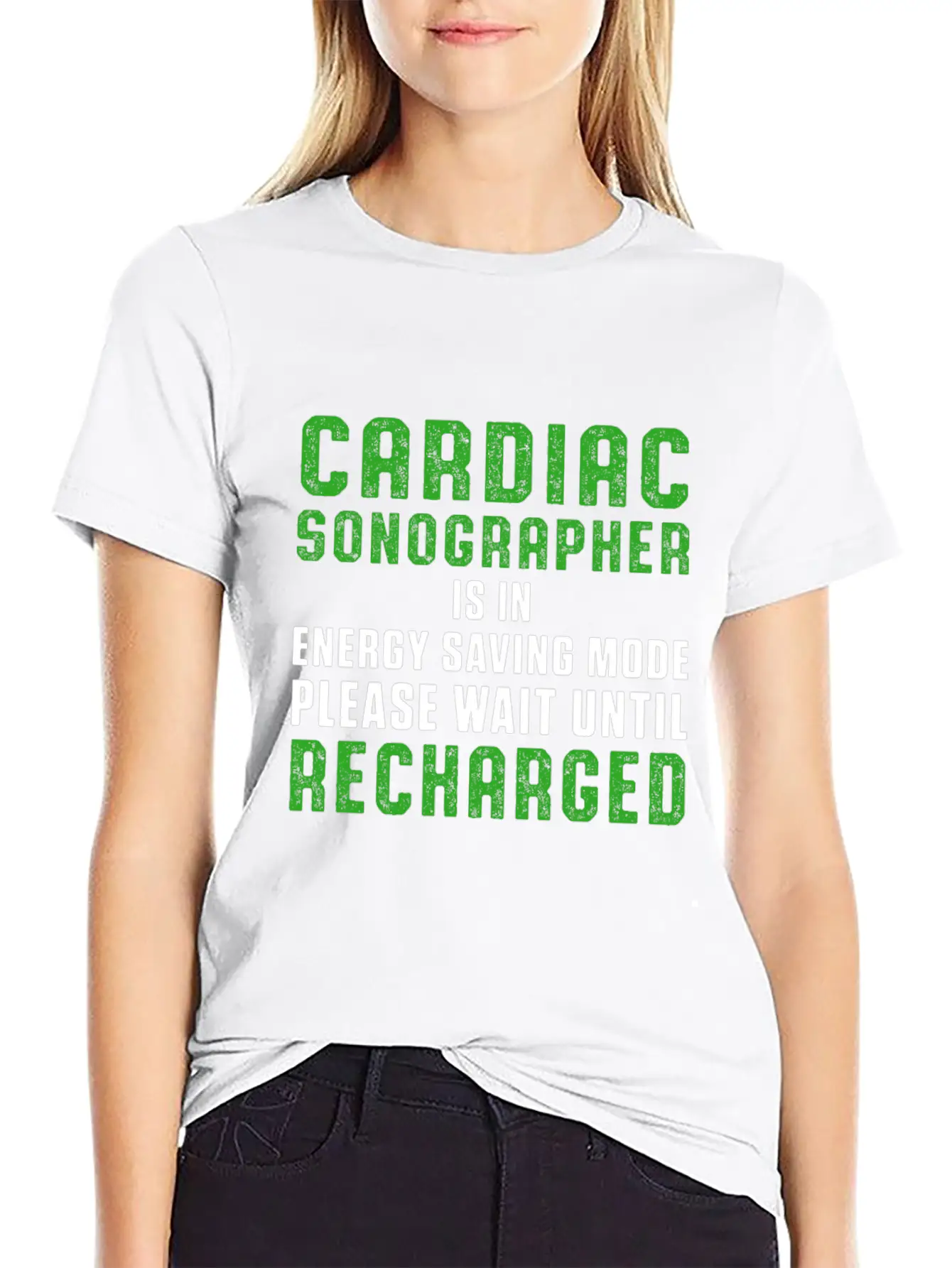Cardiac Sonographer Echo Tech Saving RDCS Design Breathable Soft Cotton T-Shirt – Timeless Casual Look