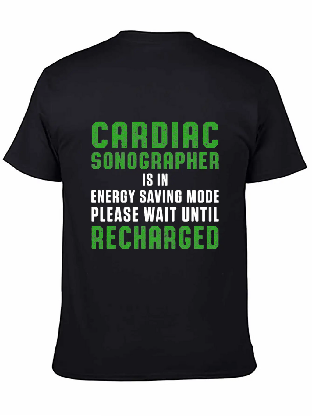 Cardiac Sonographer Echo Tech Saving RDCS Design Breathable Soft Cotton T-Shirt – Timeless Casual Look