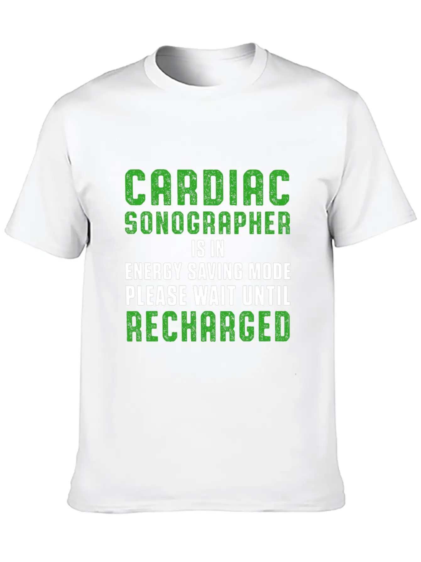 Cardiac Sonographer Echo Tech Saving RDCS Design Breathable Soft Cotton T-Shirt – Timeless Casual Look