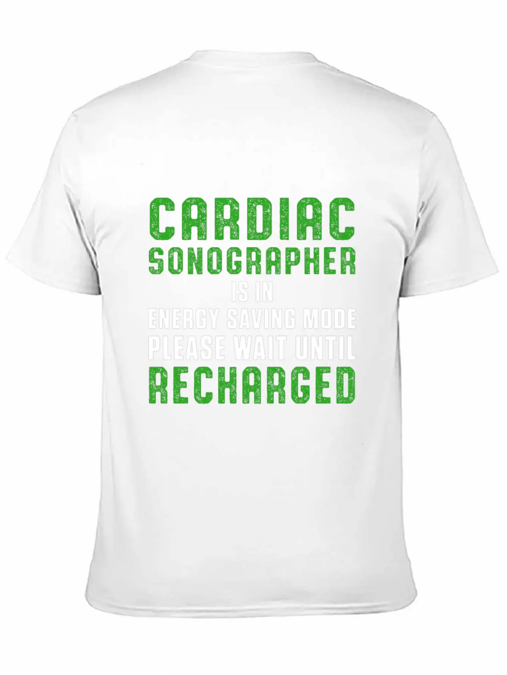 Cardiac Sonographer Echo Tech Saving RDCS Design Breathable Soft Cotton T-Shirt – Timeless Casual Look
