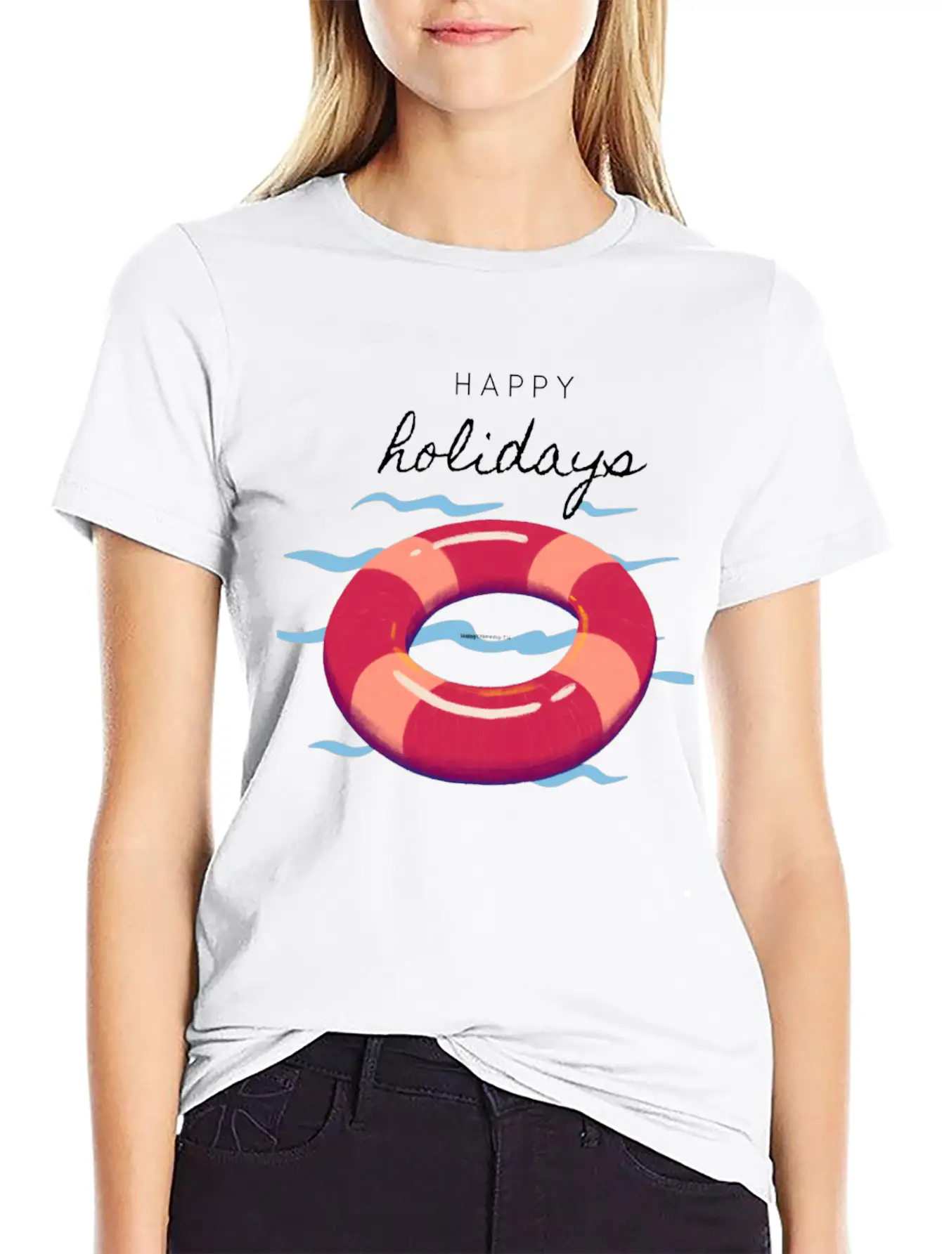 "Carefree Spirit Of Summertime" Essential Cotton Tee For Daily Outfits – Unisex Style