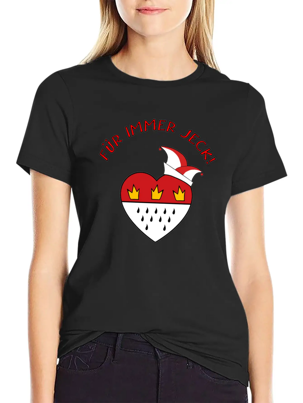 Carnival Costume Kölle Alaaf Coat Of Arms Dom Breathable Soft Cotton T-Shirt – Timeless Casual Look