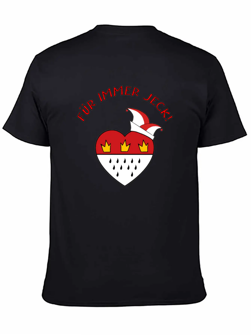 Carnival Costume Kölle Alaaf Coat Of Arms Dom Breathable Soft Cotton T-Shirt – Timeless Casual Look