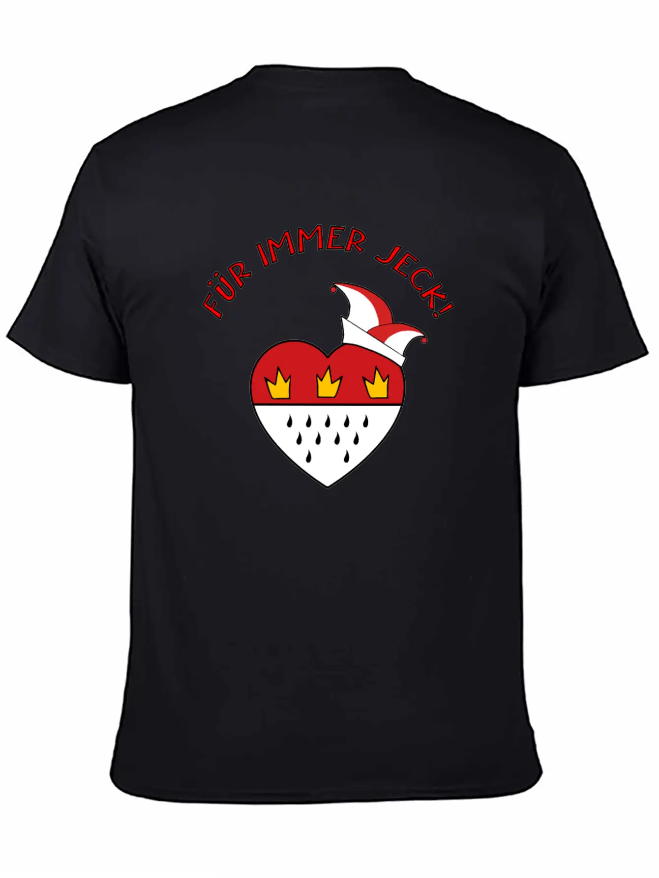 Carnival Costume Kölle Alaaf Coat Of Arms Dom Breathable Soft Cotton T-Shirt – Timeless Casual Look