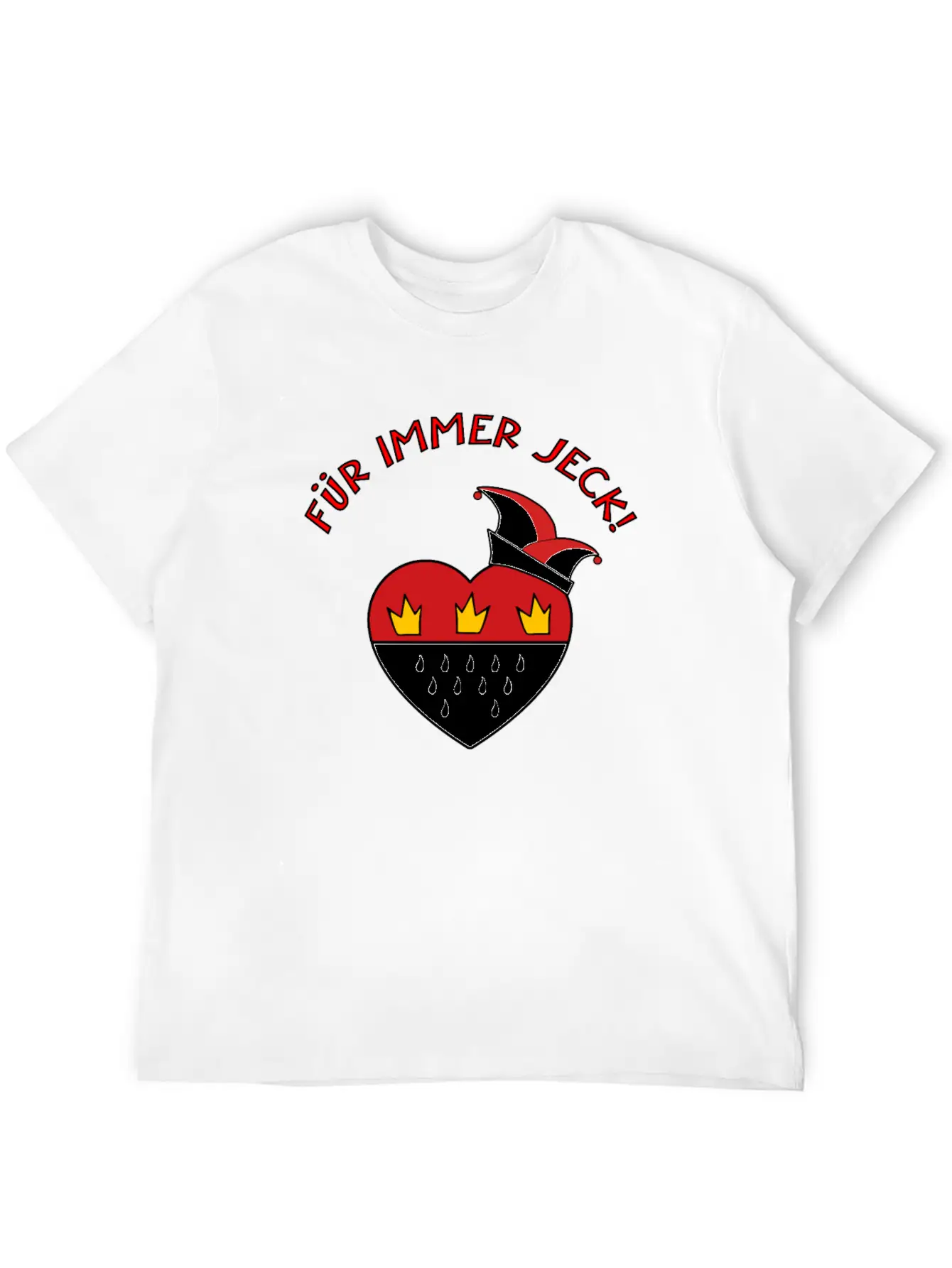 Carnival Costume Kölle Alaaf Coat Of Arms Dom Breathable Soft Cotton T-Shirt – Timeless Casual Look