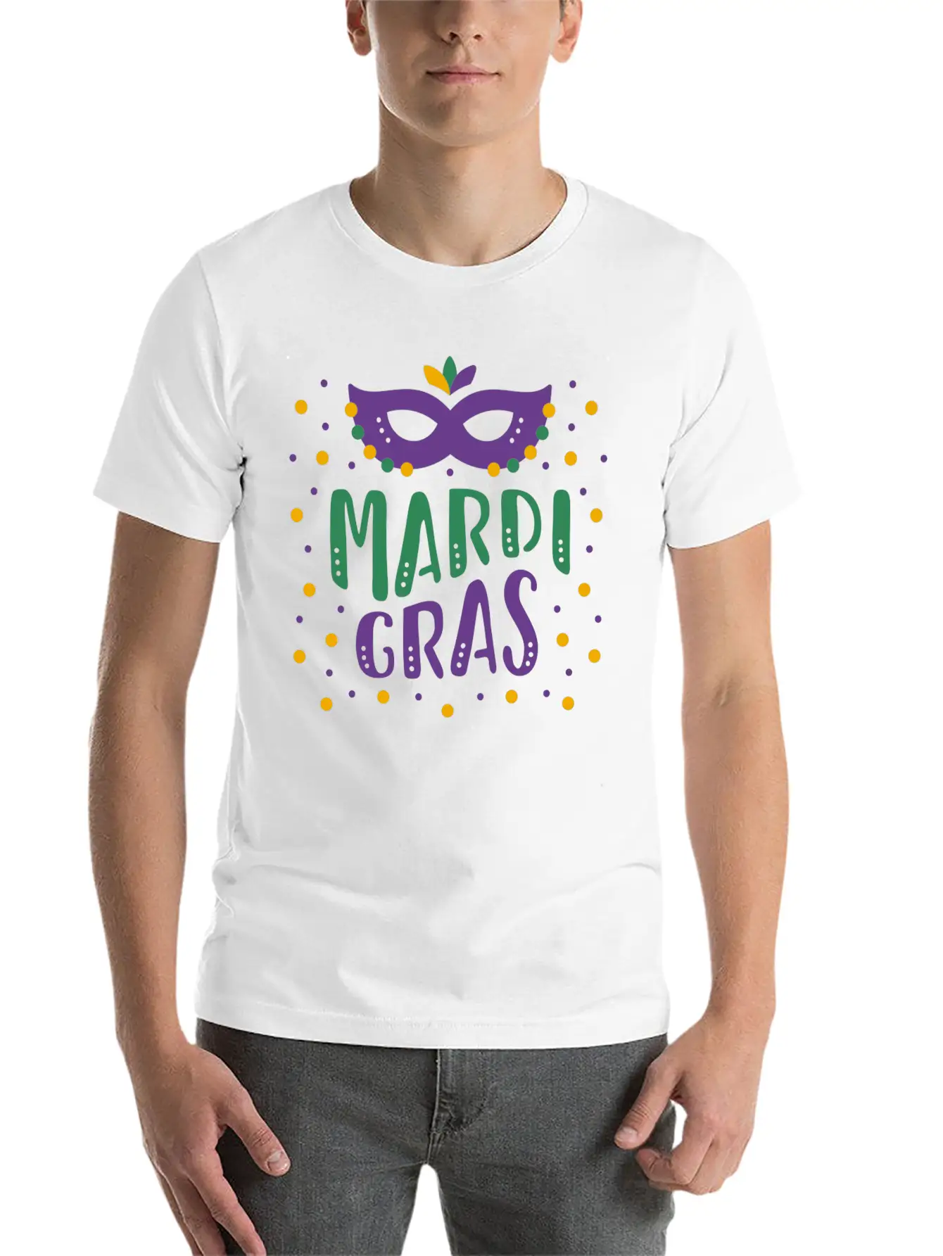 Carnival Mardi Gras Saying Celebration Camels Stylish Everyday T-Shirt – Unisex Basic Cotton Tee