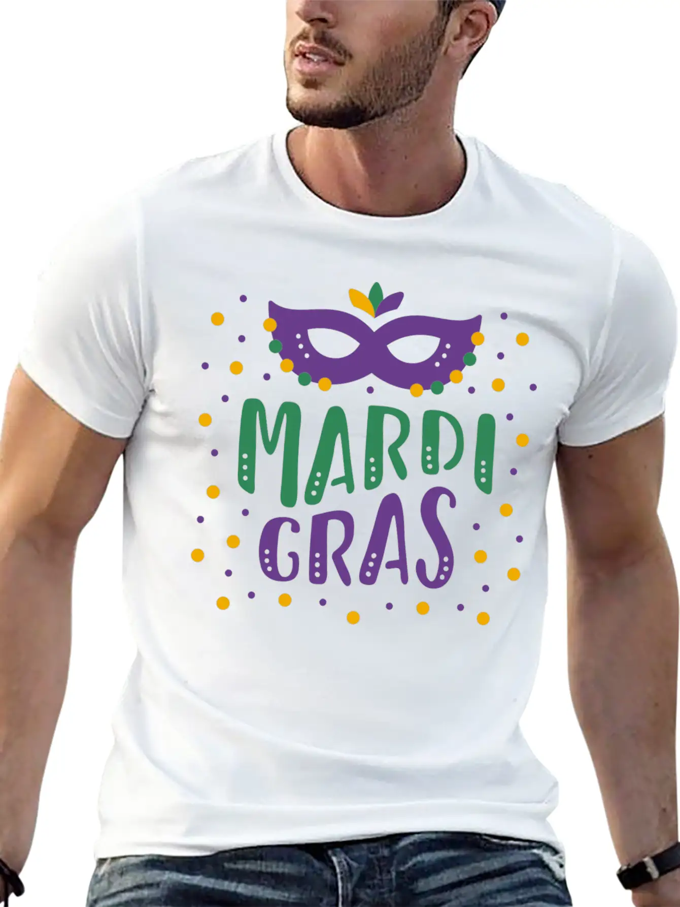 Carnival Mardi Gras Saying Celebration Camels Stylish Everyday T-Shirt – Unisex Basic Cotton Tee