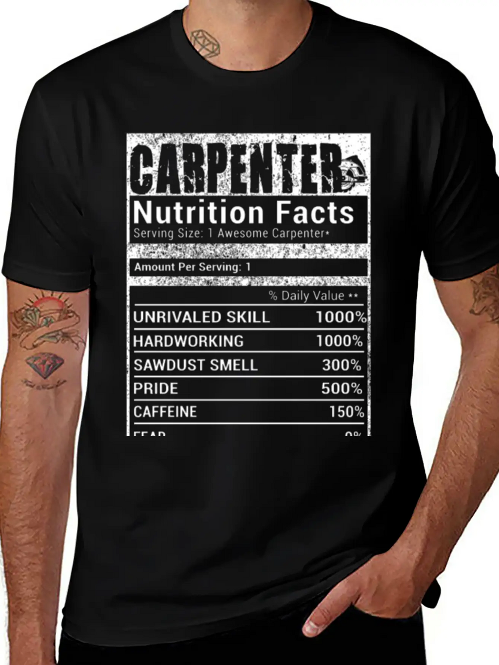 Carpenter Nutrition Stylish Everyday T-Shirt – Unisex Basic Cotton Tee